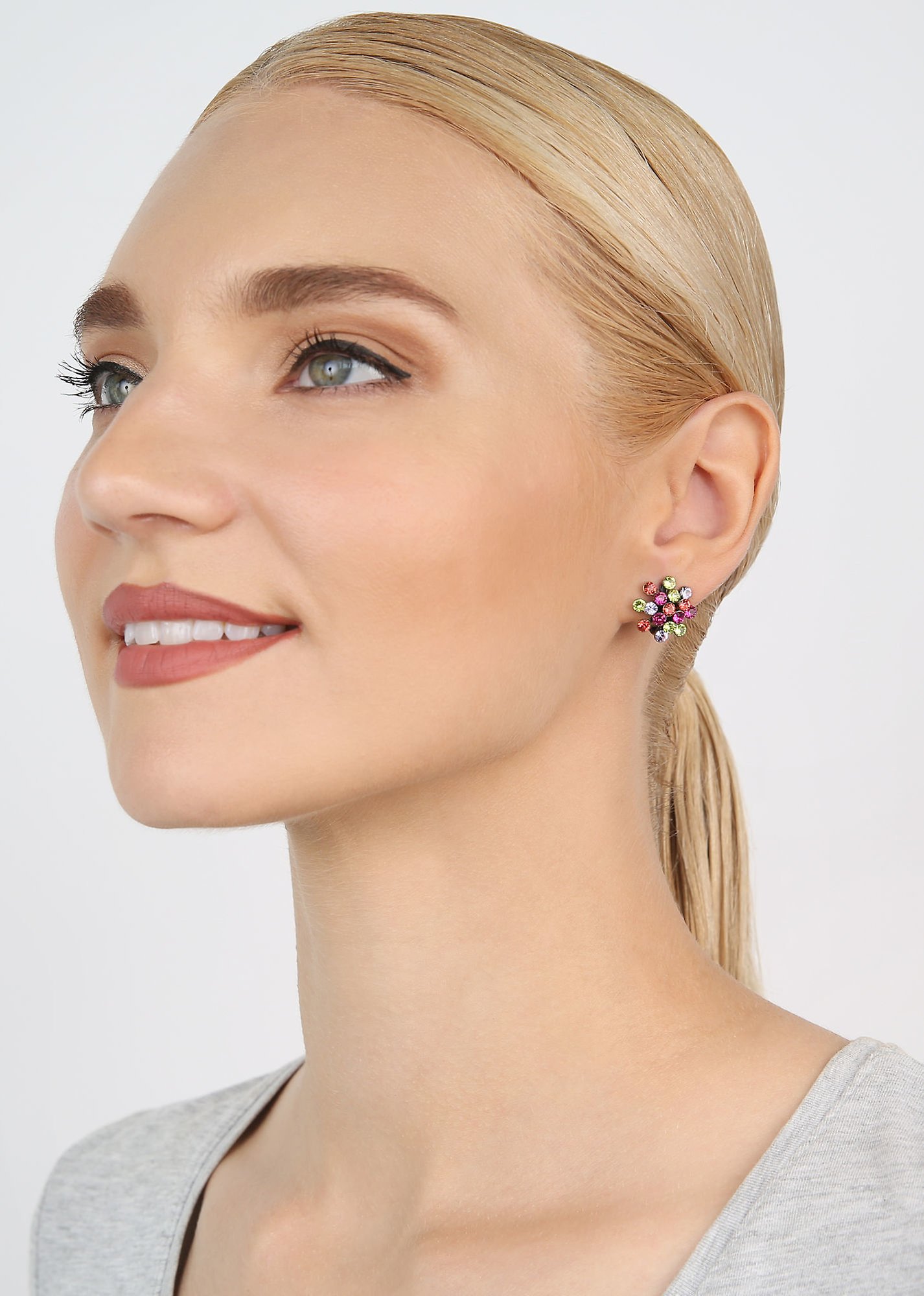 image for Earring Clip Magic Fireball Multi  mini