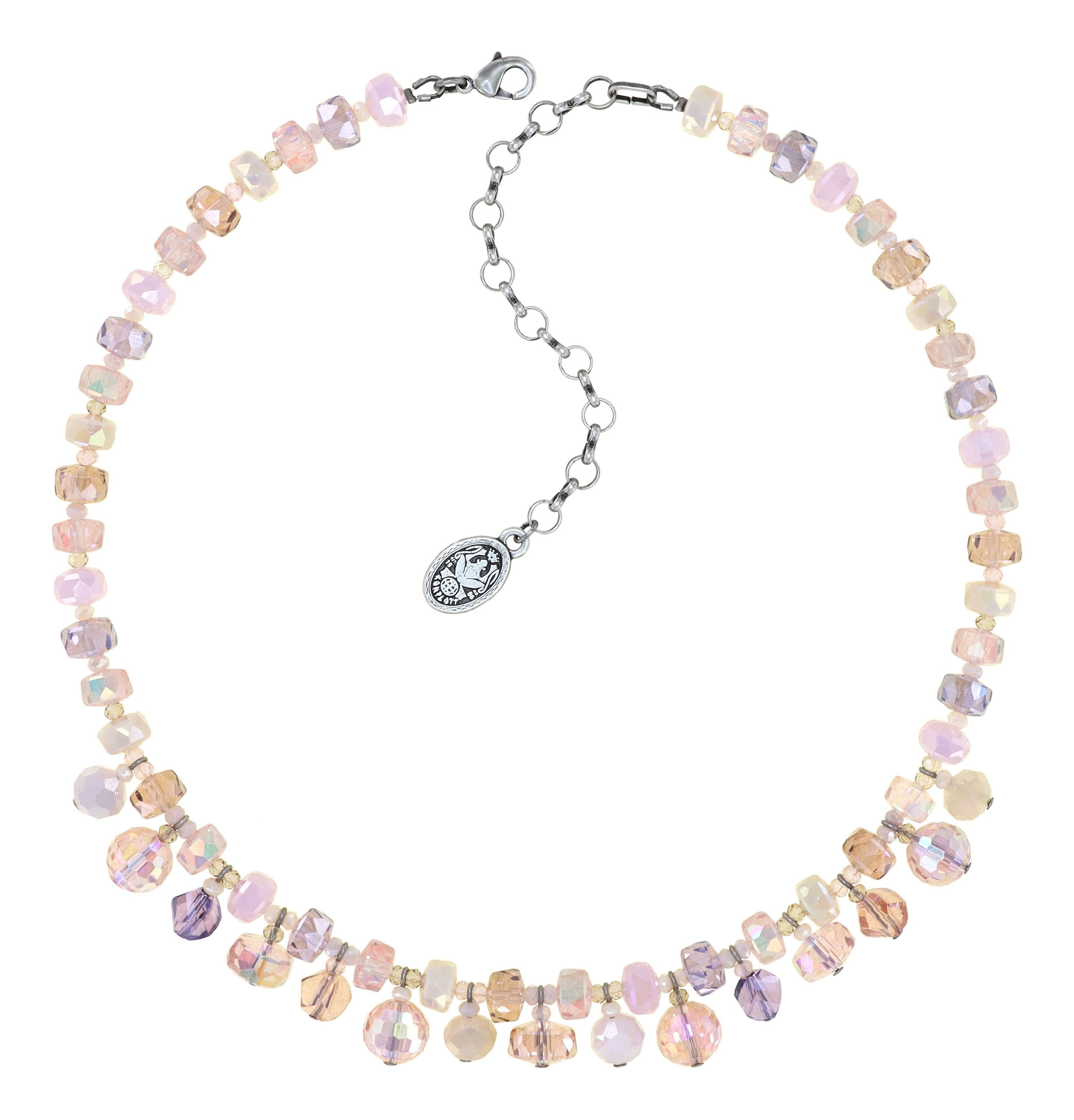 image for Necklace Bead Snake Jelly Pink  