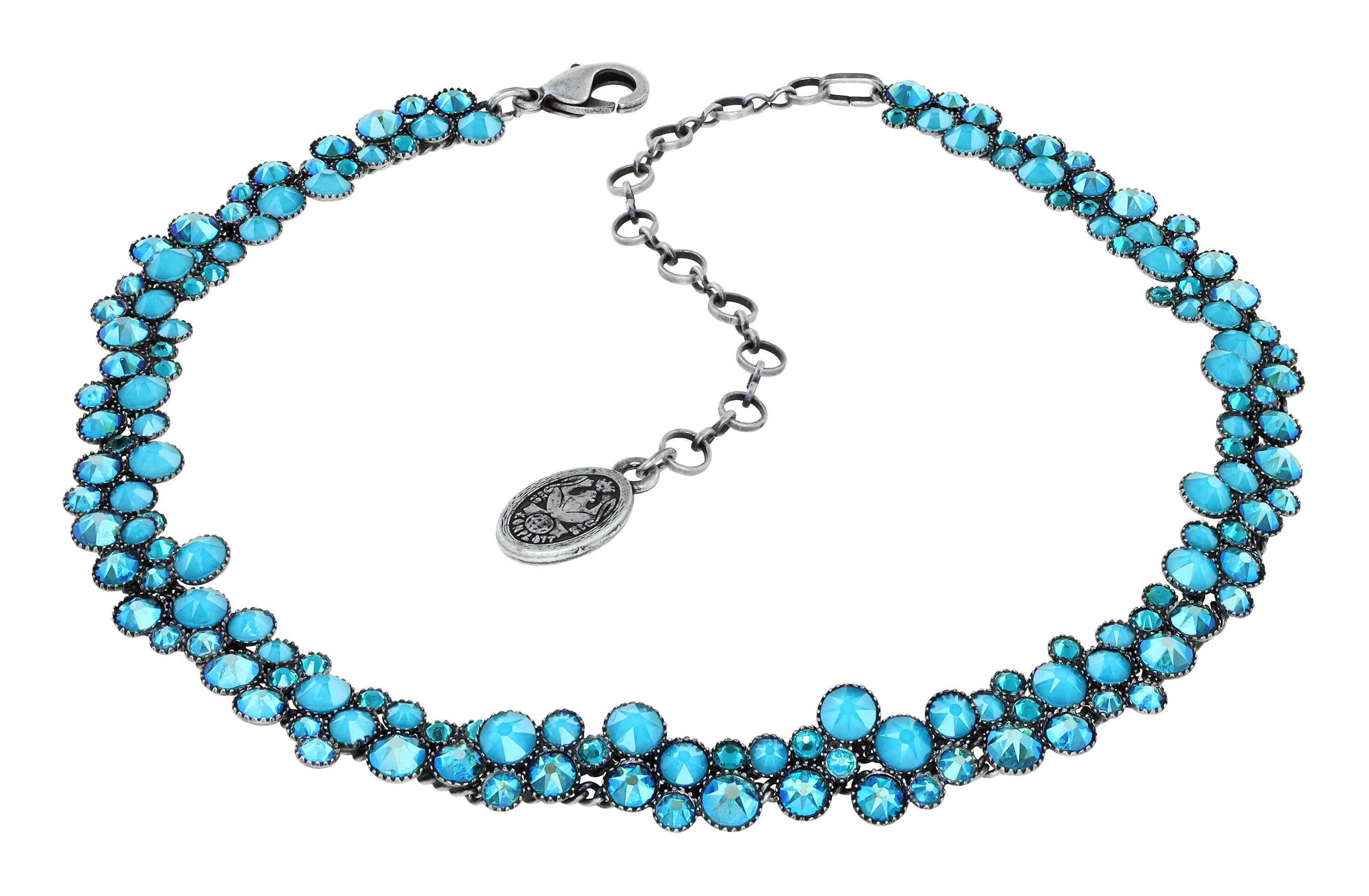 image for Necklace Choker Inside Out Blue  