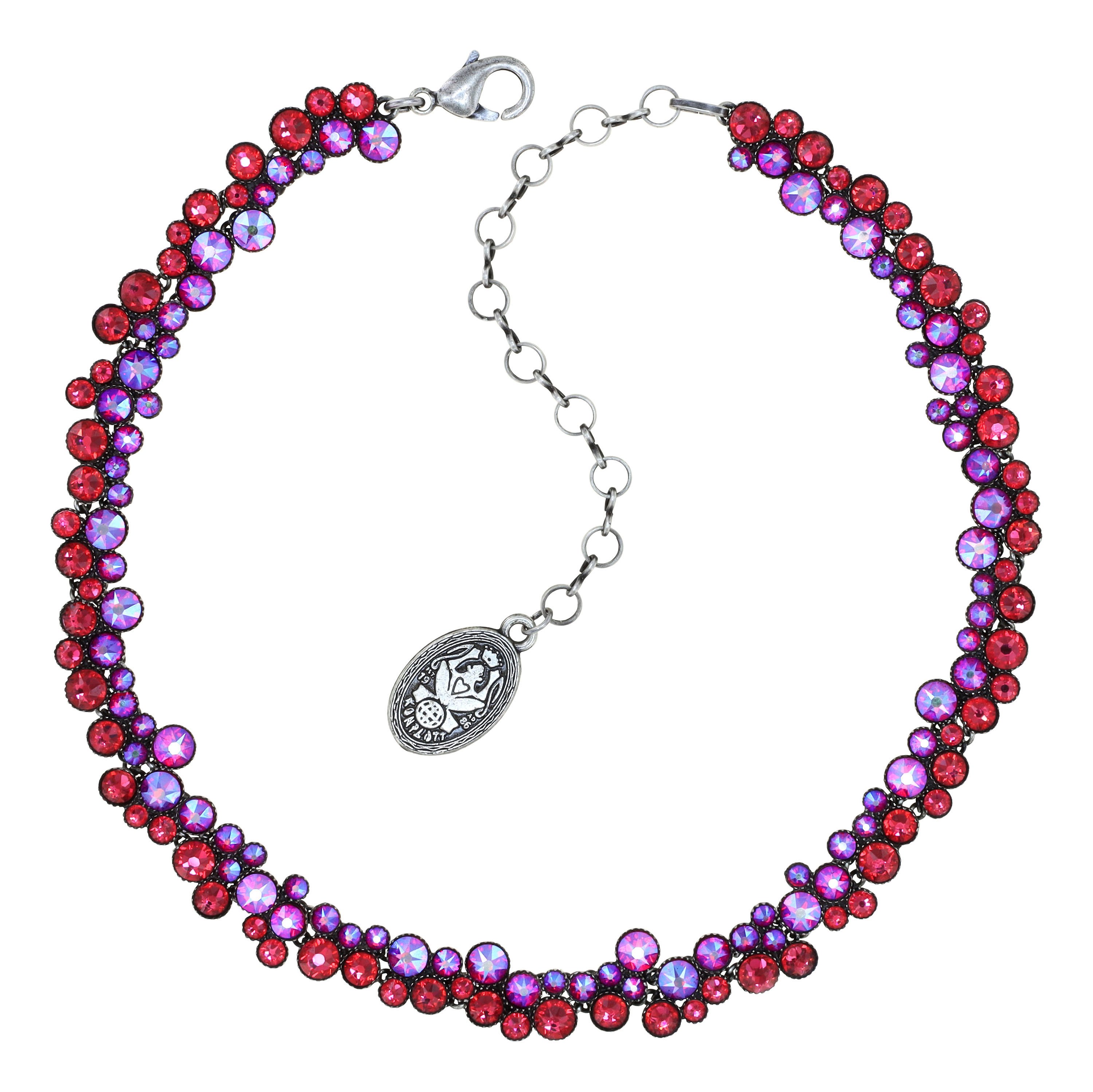 image for Necklace choker Inside Out Pink  