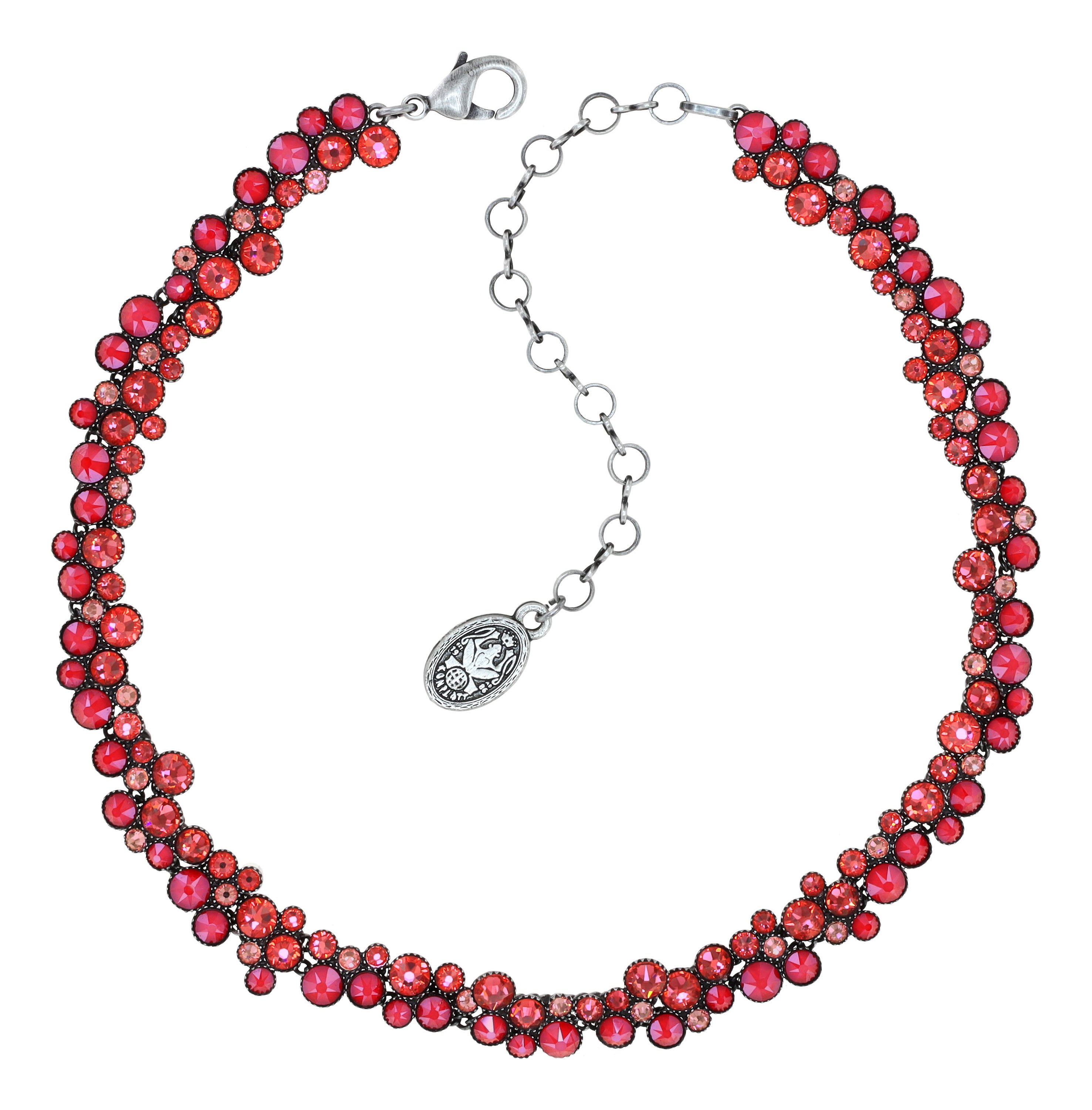 Bild für Choker Collier Inside Out Rot / Orange  