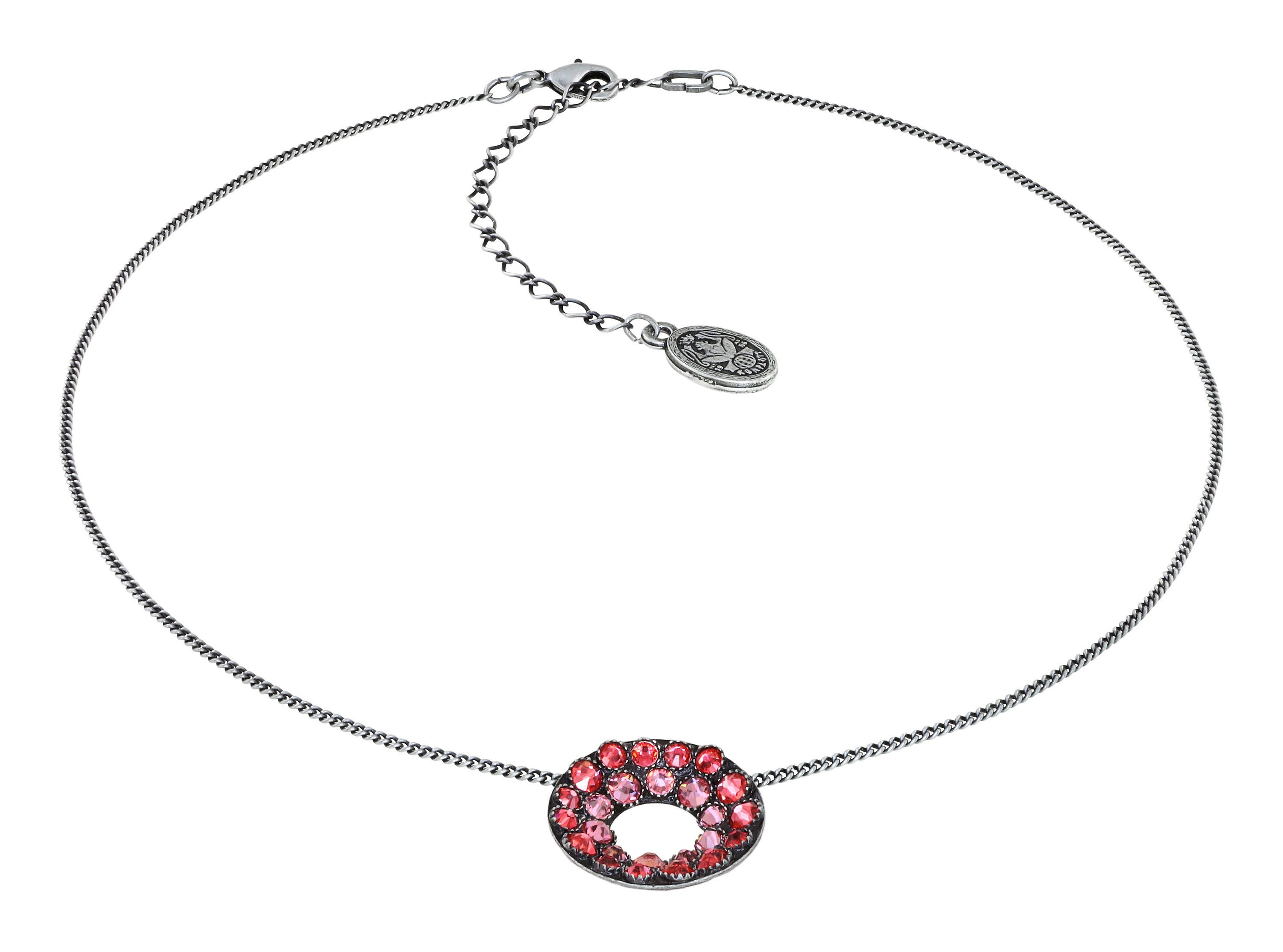 image for Necklace Pendant Inside Out Red / Orange  