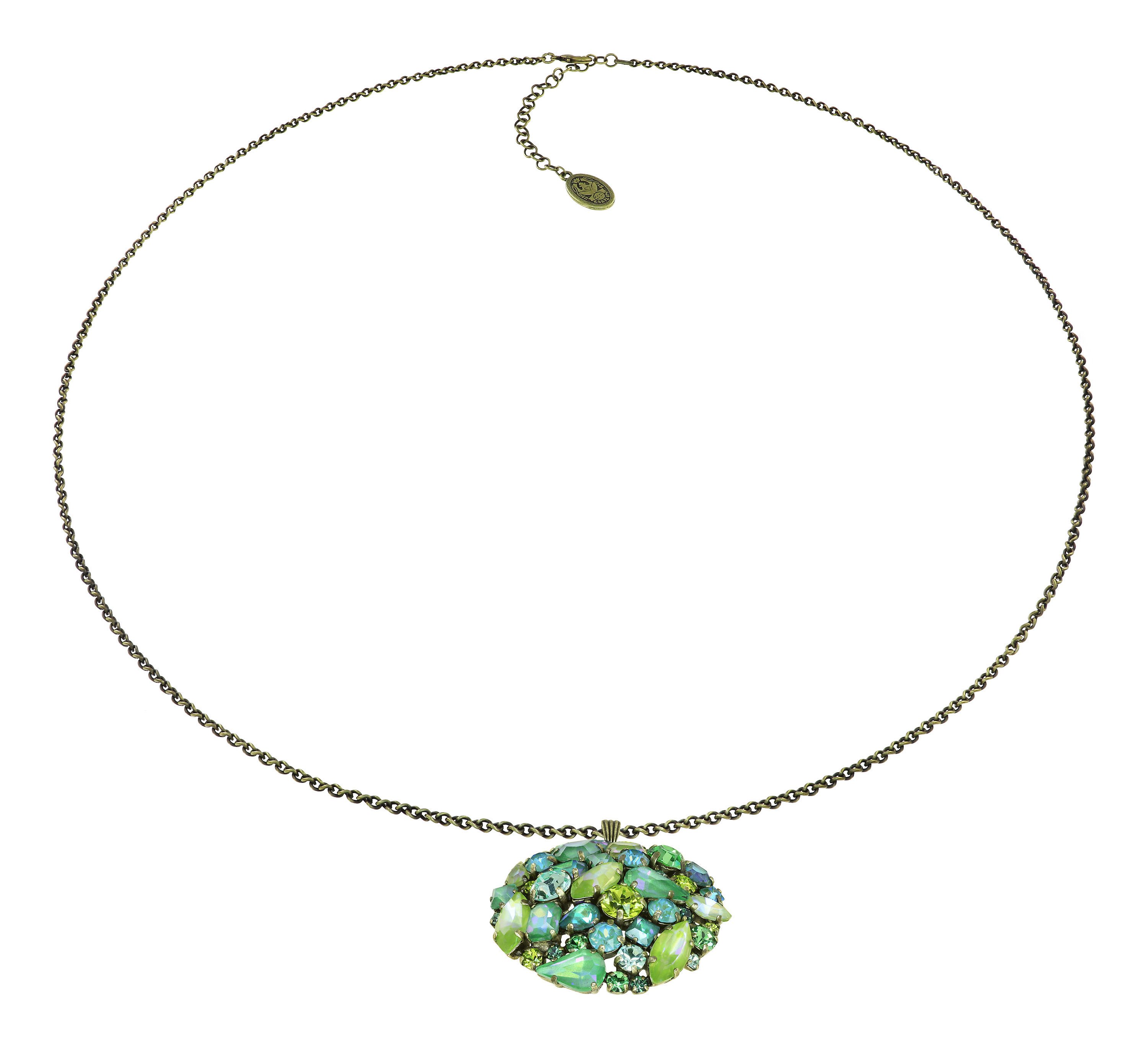 image for Necklace Pendant (Long) Ballroom Green  size L