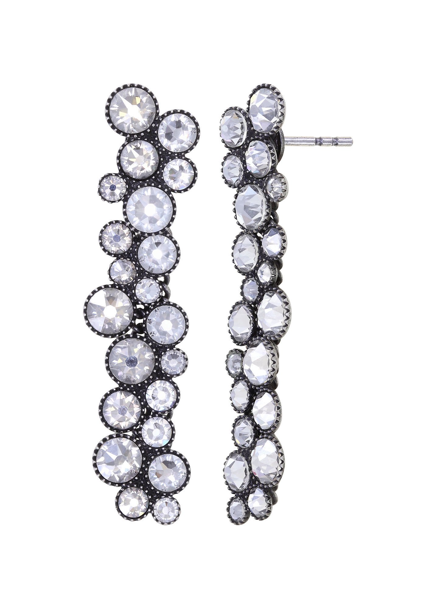 image pour Clou d'oreille pendant Inside Out Blanc  