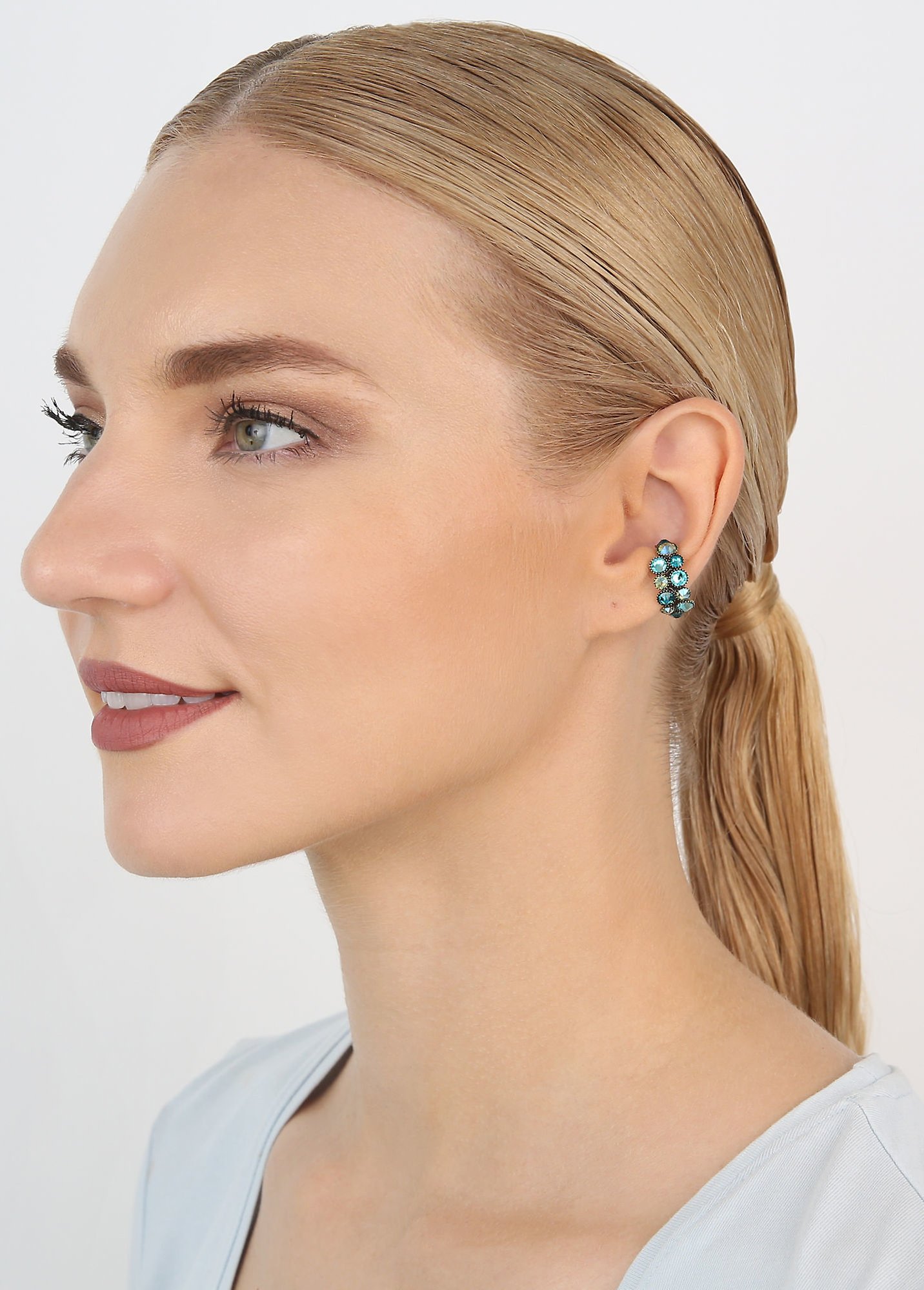 image pour Manchette d'oreille Water Cascade Bleu  