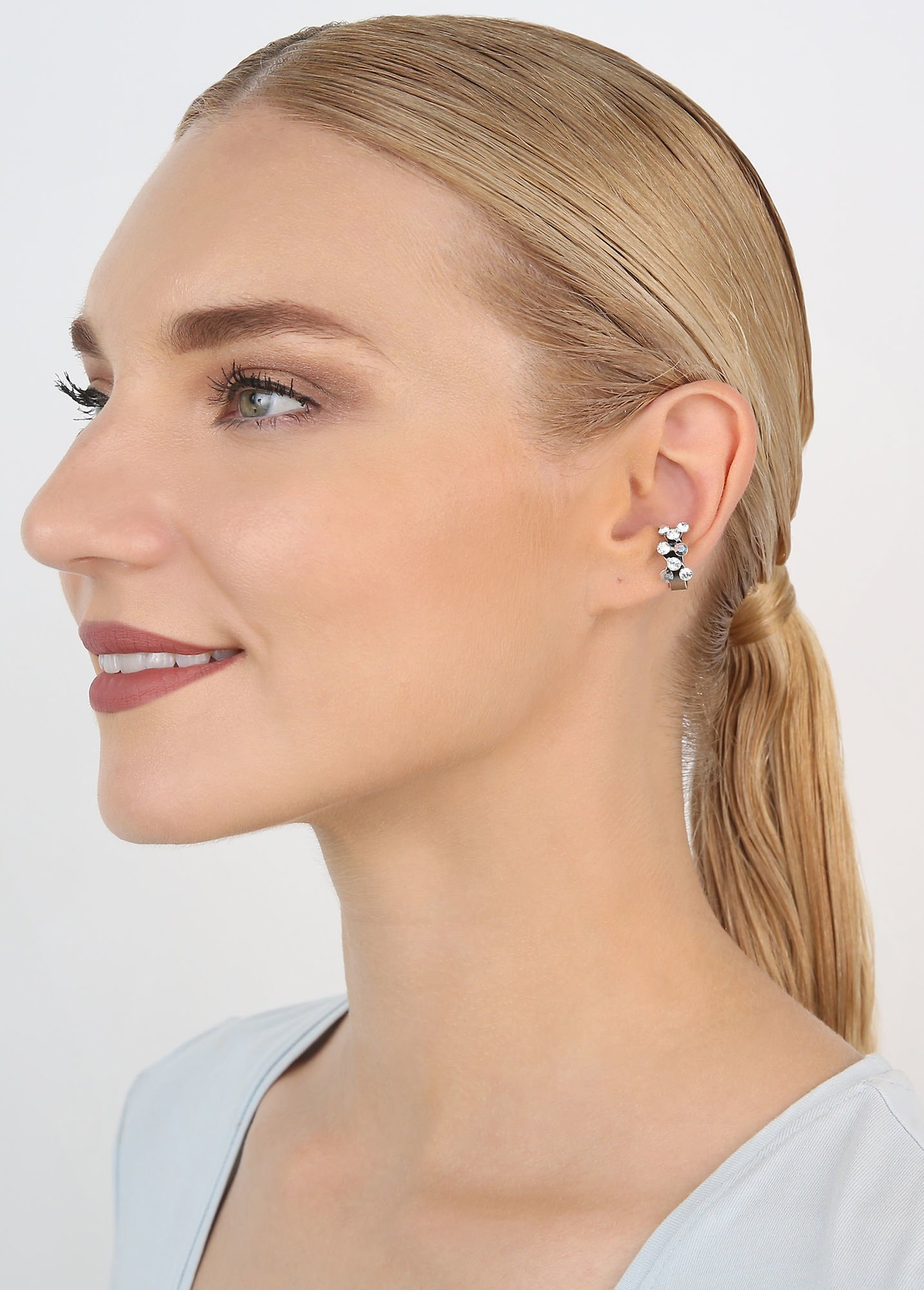 Bild für Ear cuff Magic Fireball Weiß / Grau  mini