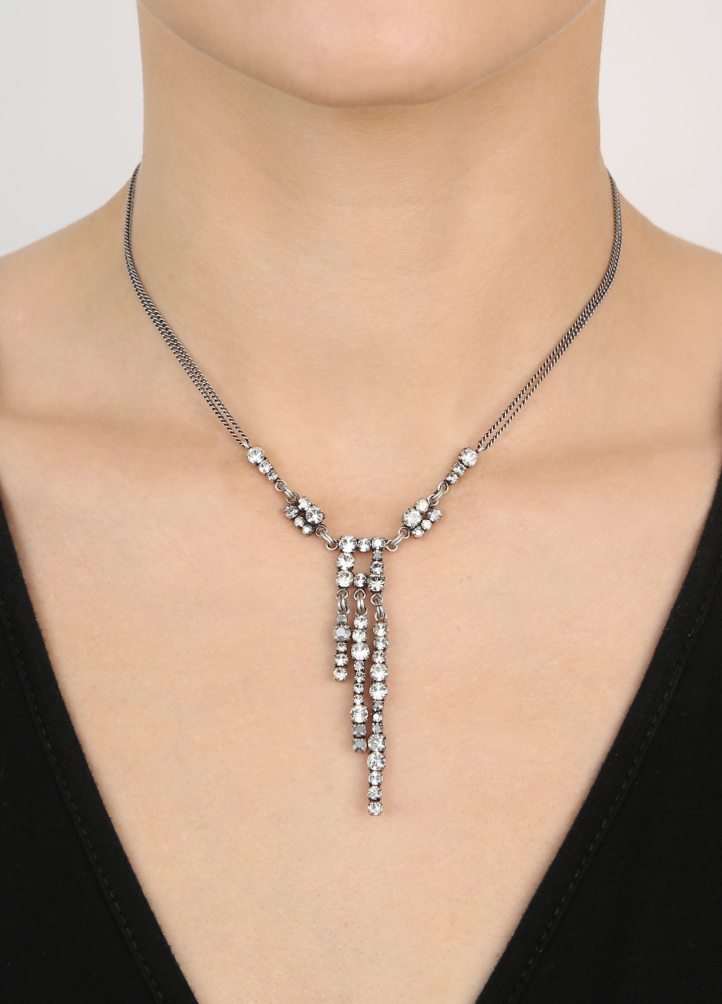 image for Necklace-Y Mytrix White  