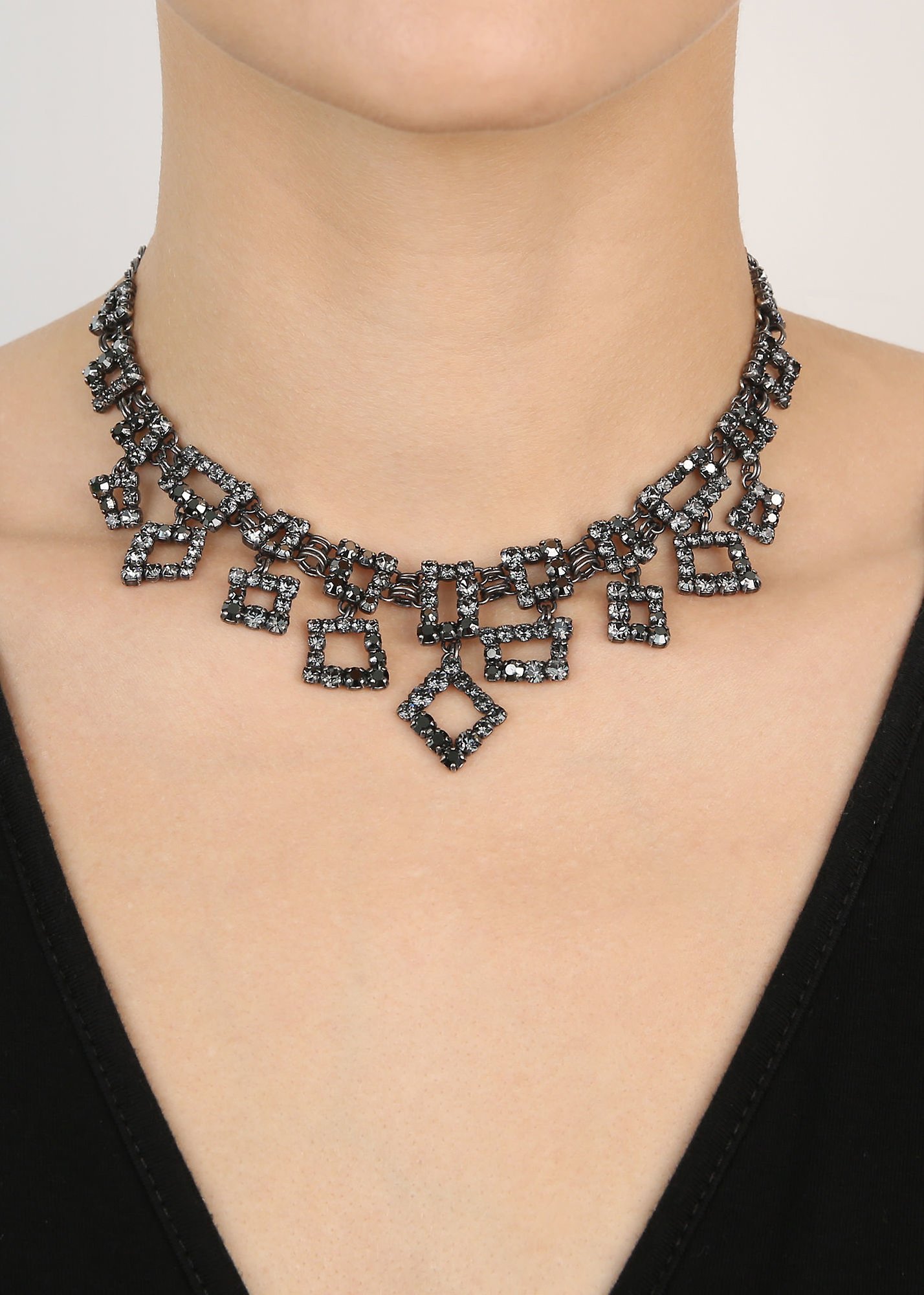 Bild für Halskette Collier Mytrix Schwarz  