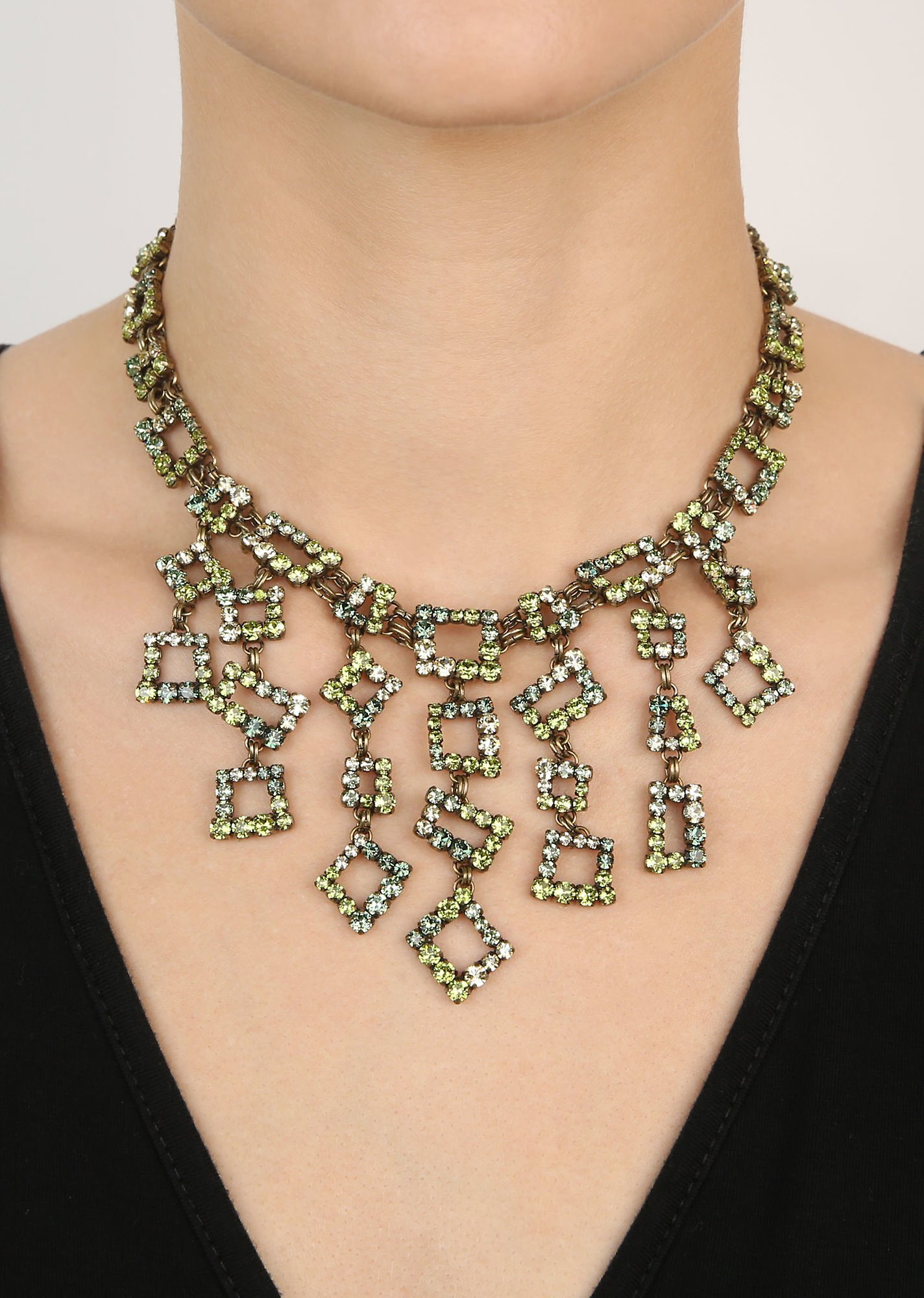 image for Necklace Collier Mytrix Green  