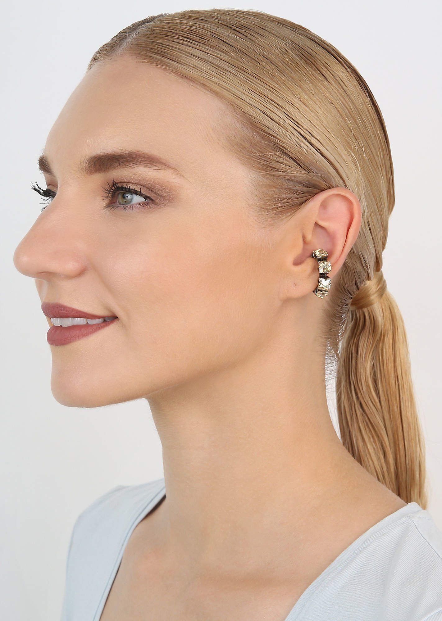 image for Ear cuff Punk Classics Beige  size S
