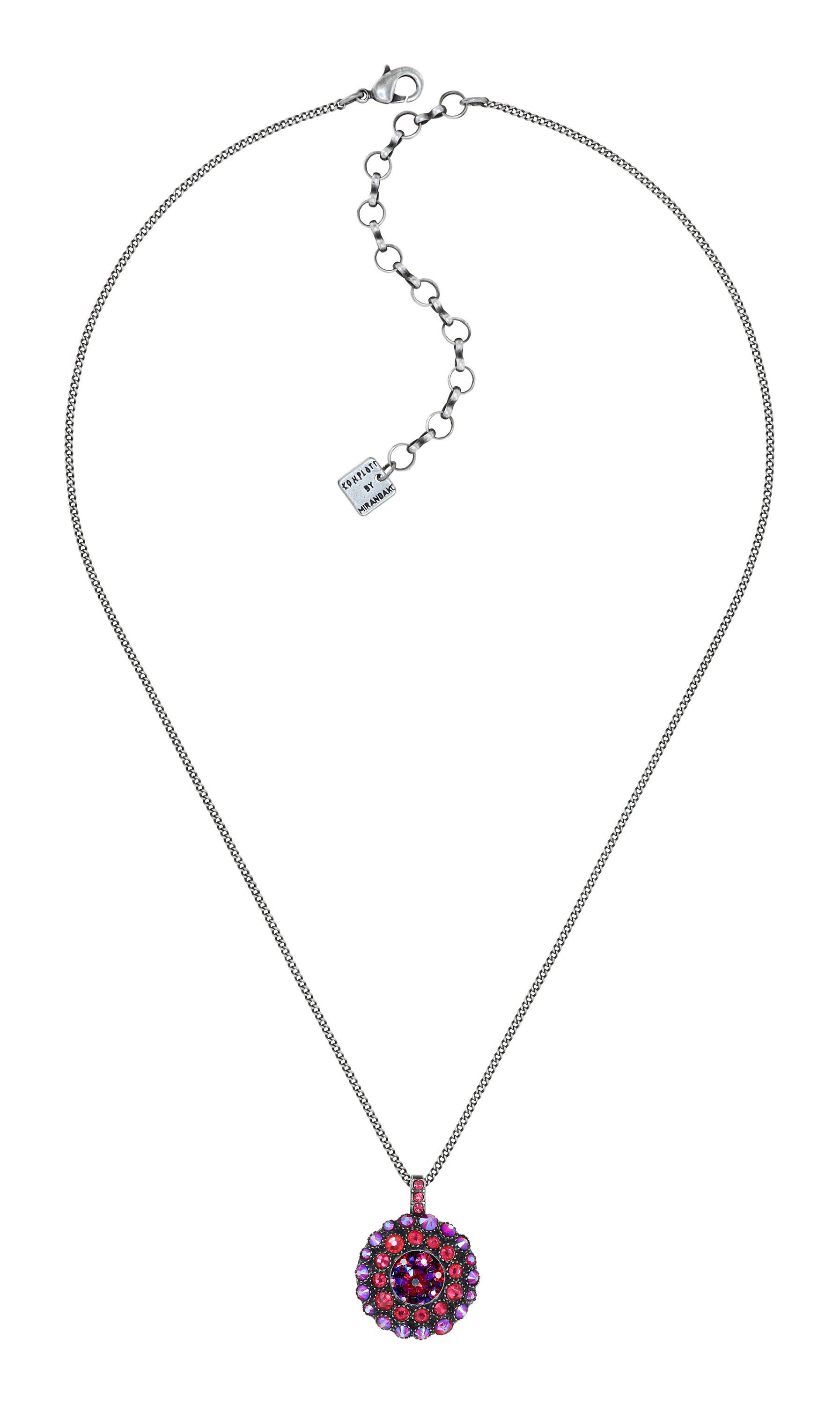 image for Necklace Pendant Inside Out Pink  size S