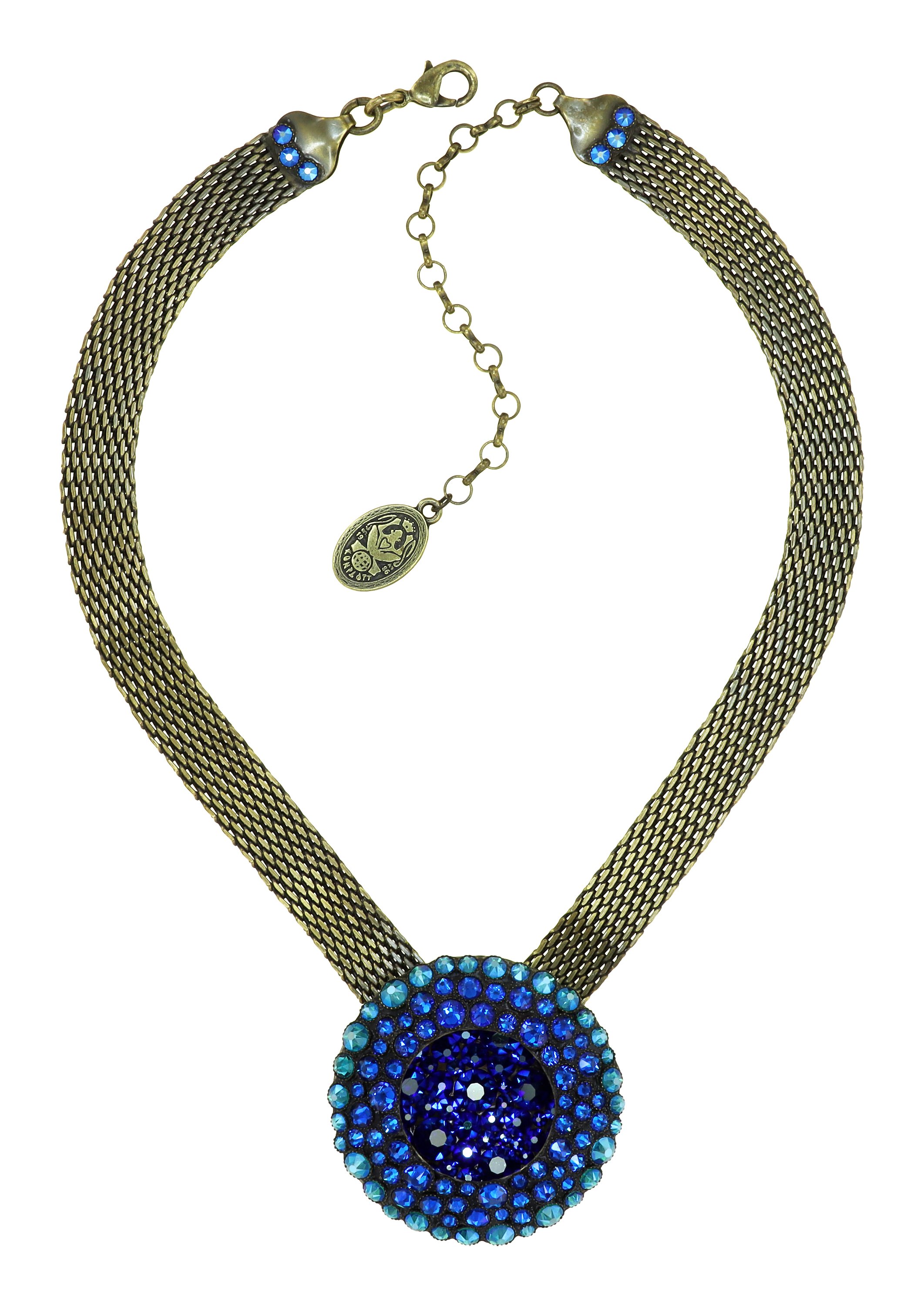 image for Necklace Inside Out Blue / Green  size XL