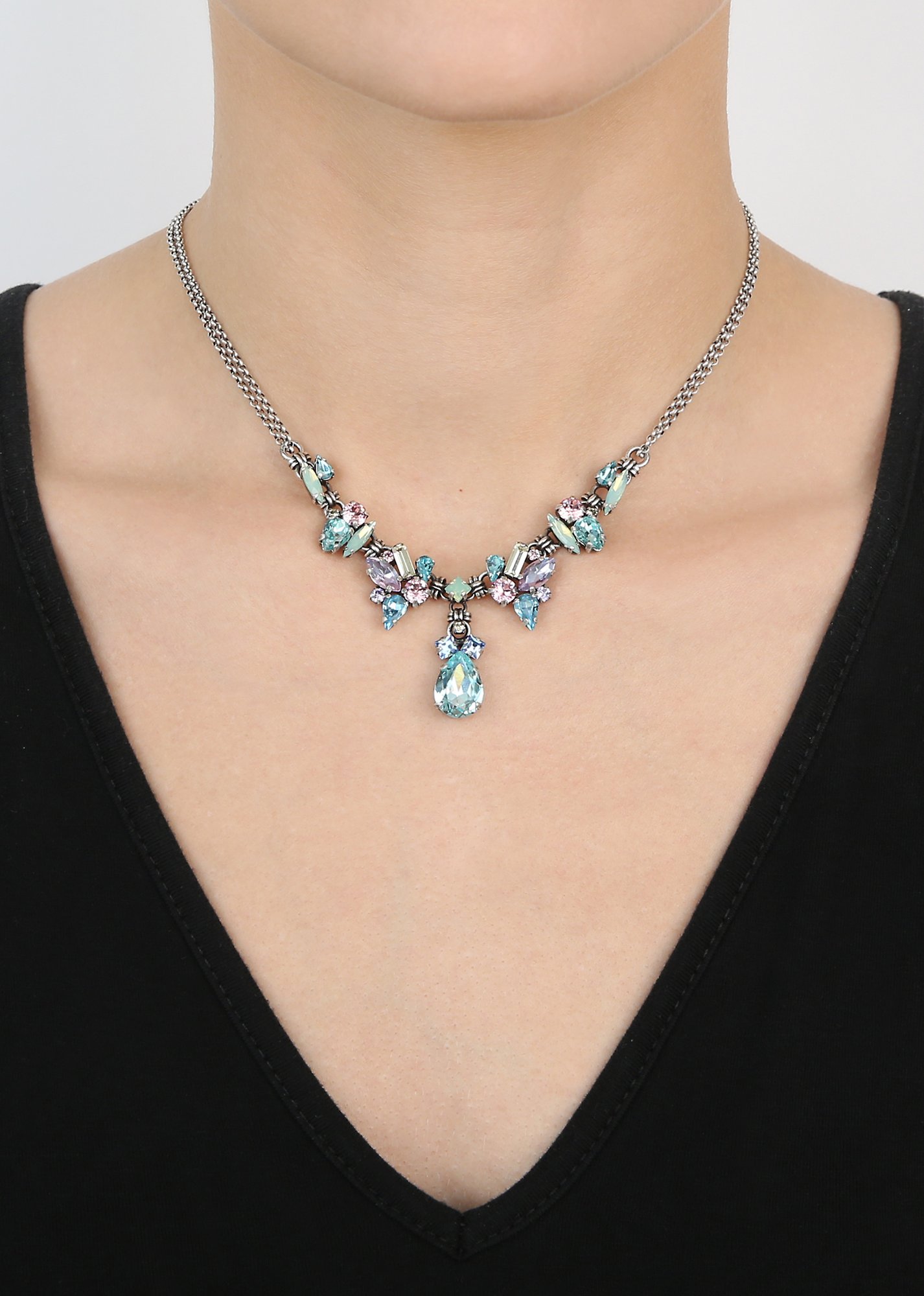 image for Necklace Love Letters Pastel Multi  