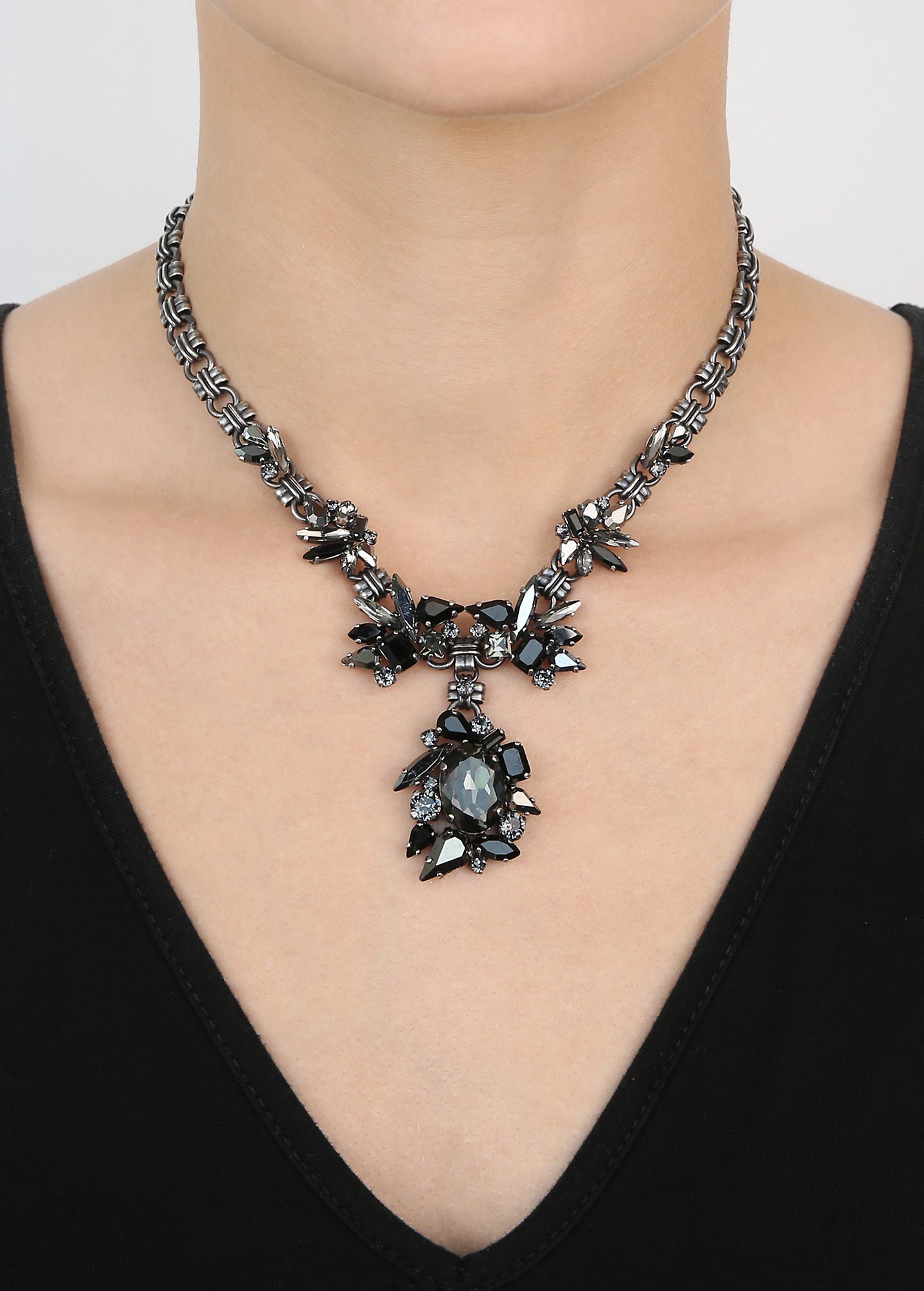 image pour Collier Love Letters Noir  