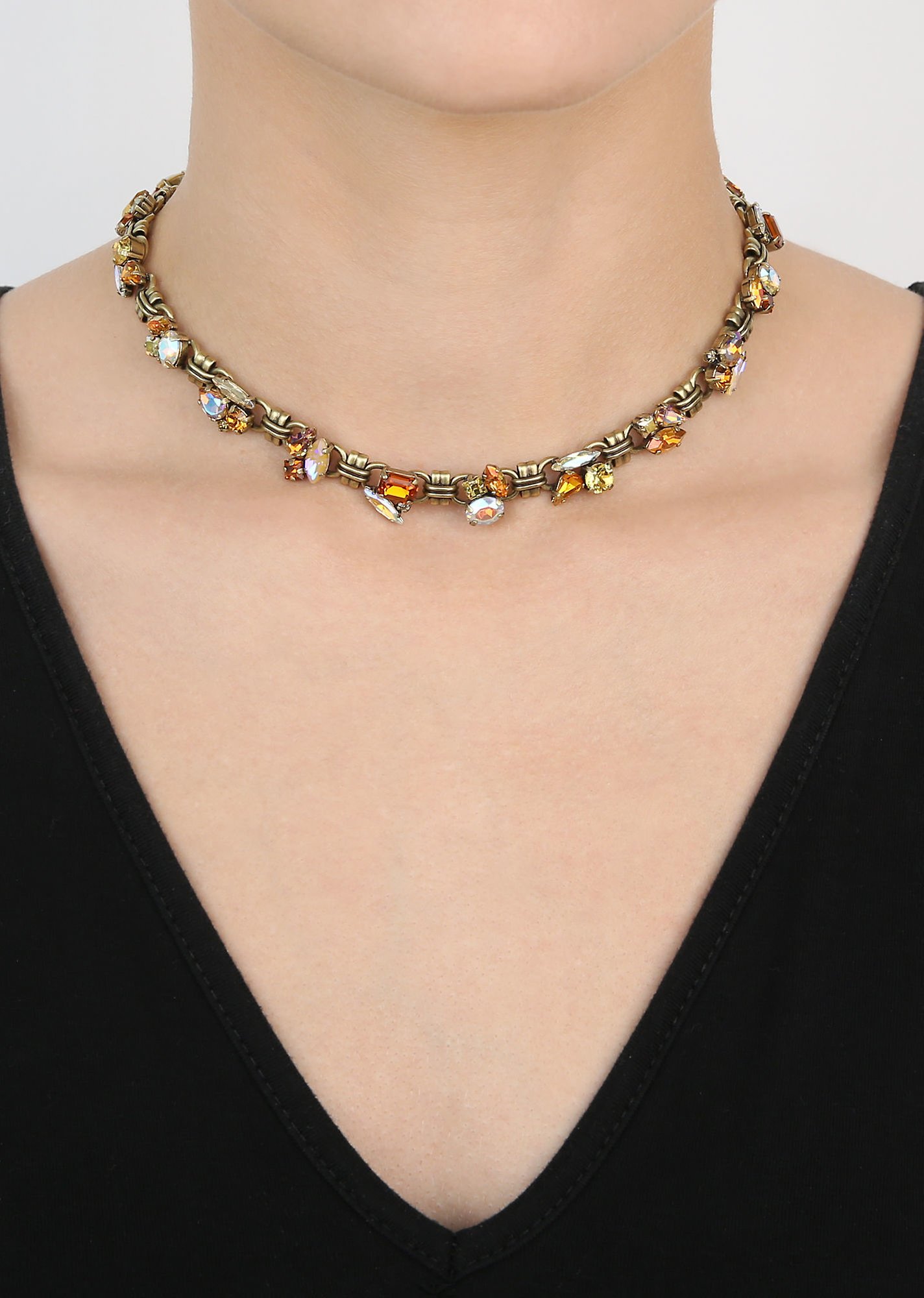 image pour Collier Love Letters Jaune  