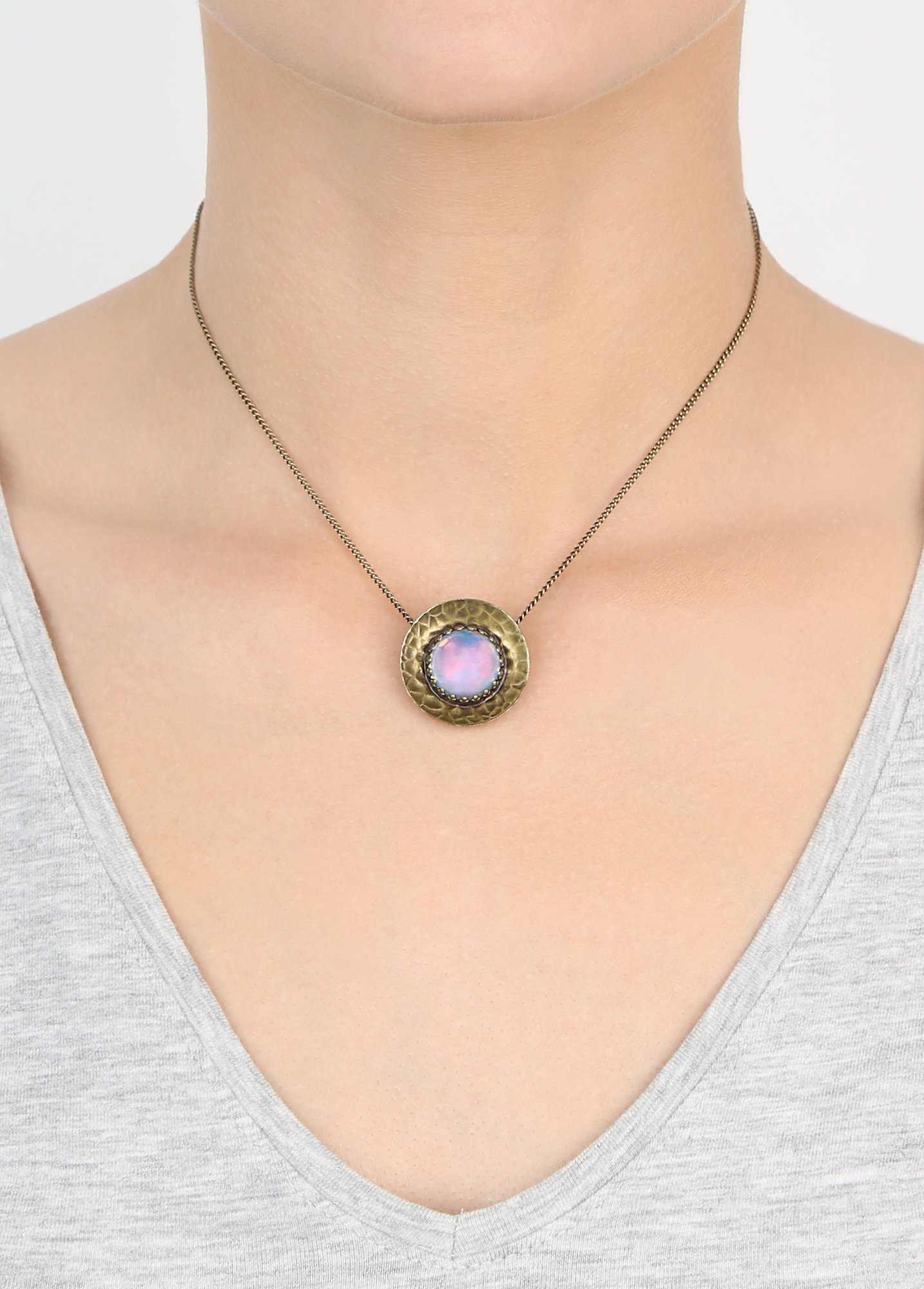 image pour Collier pendant Honey Drops in Space Multi  size XL