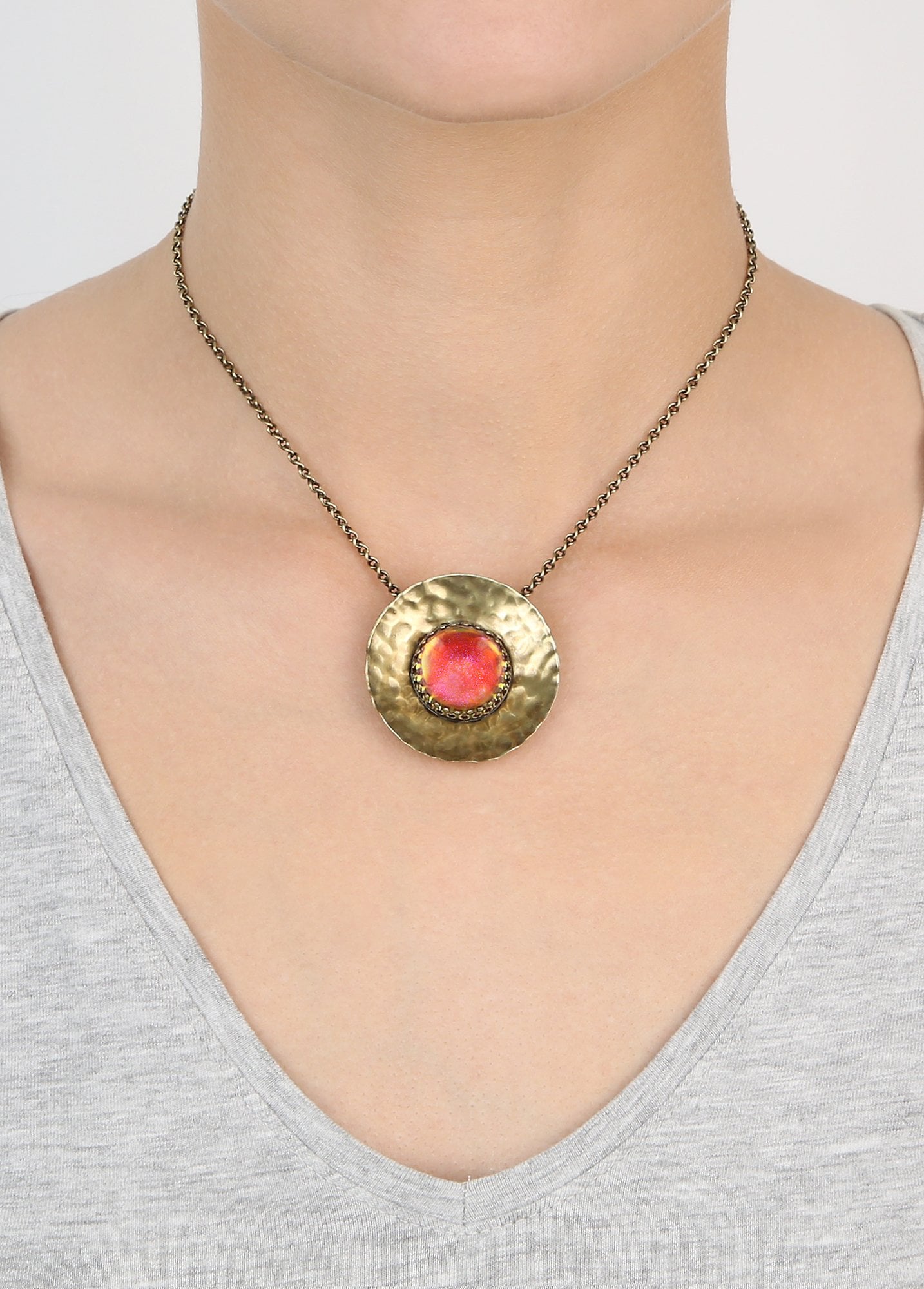 image for Necklace pendant Honey Drops in Space Multi  size 2XL