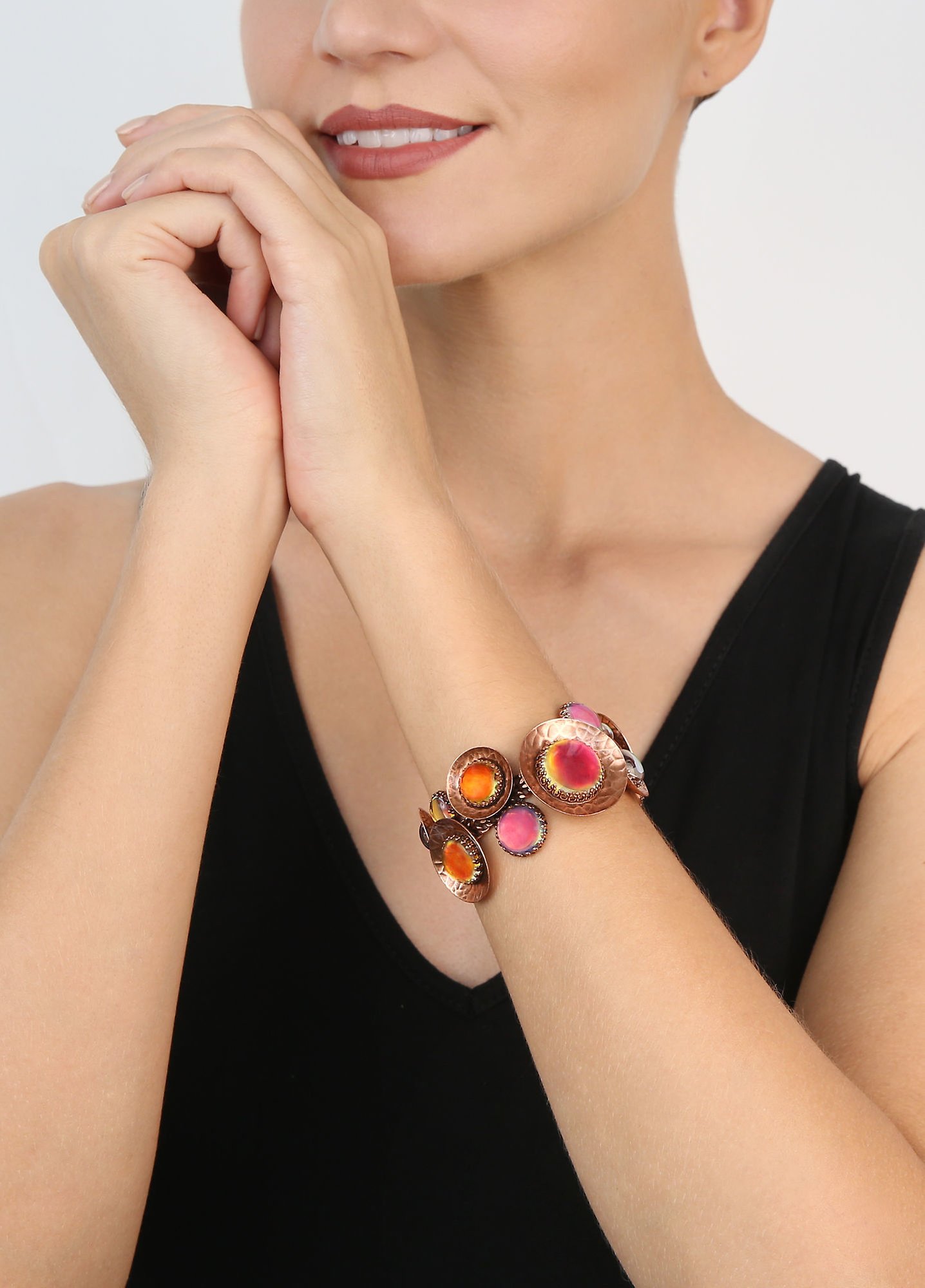 Bild für Armband Honey Drops in Space Orange  