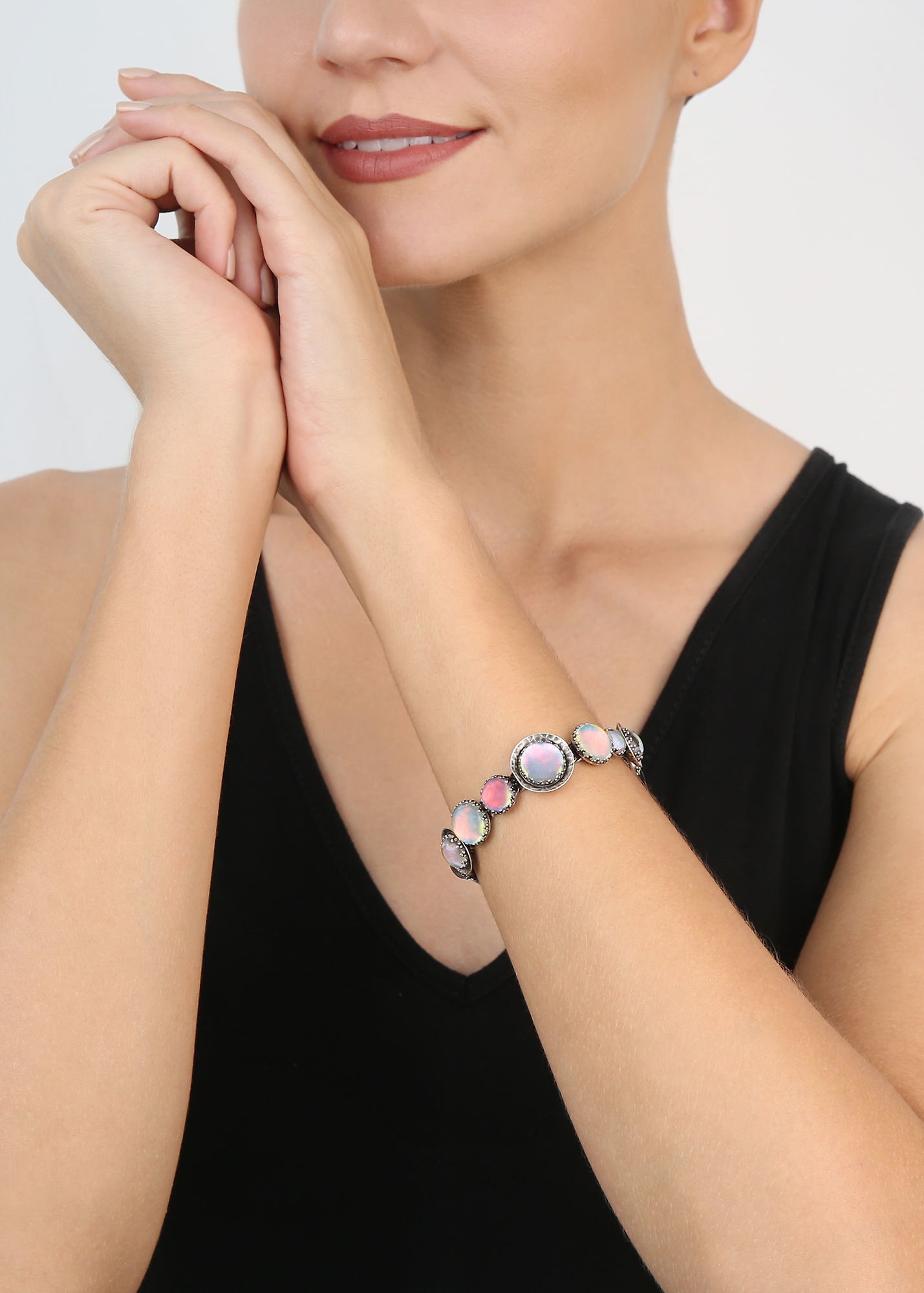 image pour Bracelet Honey Drops in Space Multi Pastel  