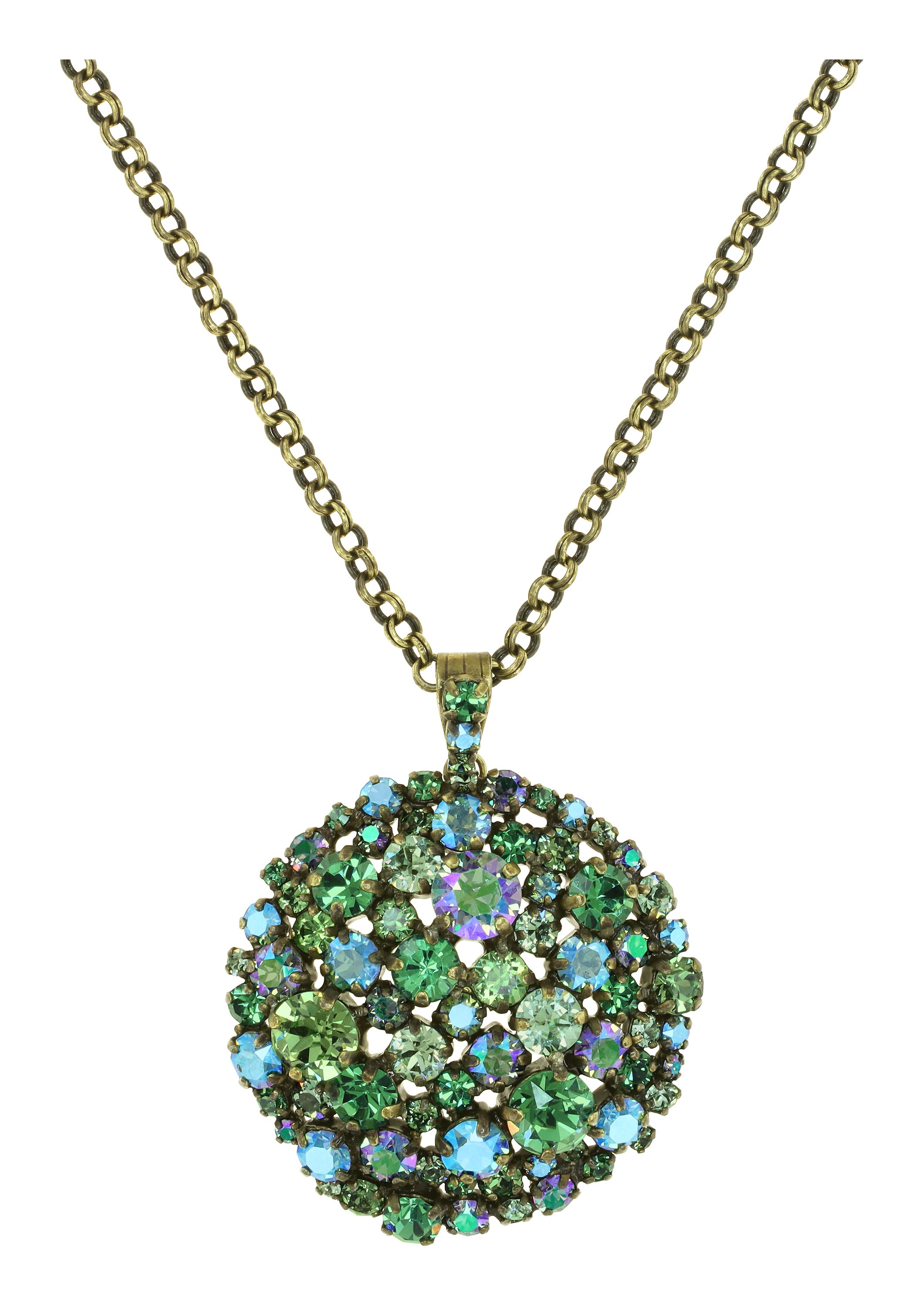 image for Necklace Pendant (Long) Ballroom Green  