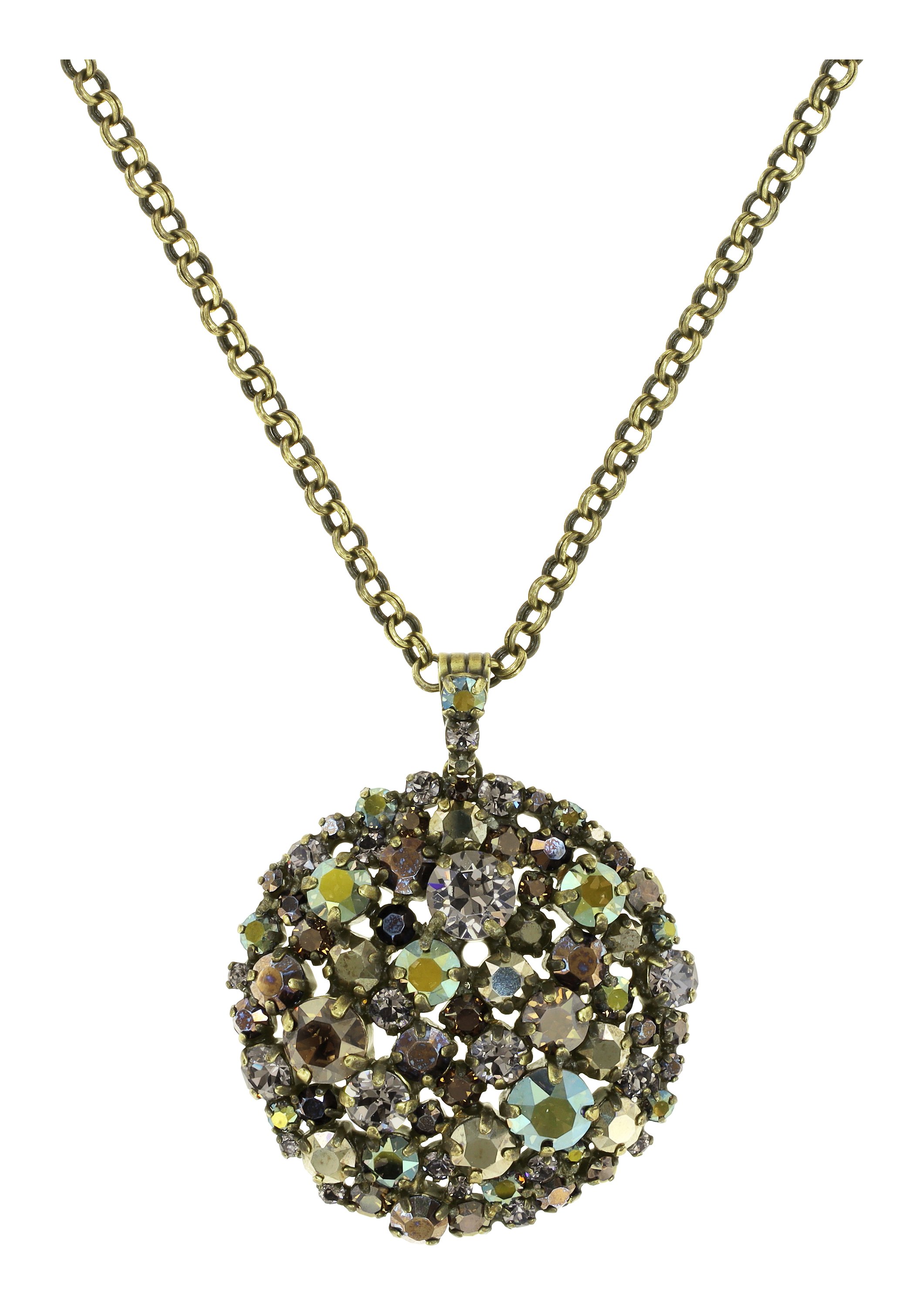 image for Necklace Pendant (Long) Ballroom khaki/brown  