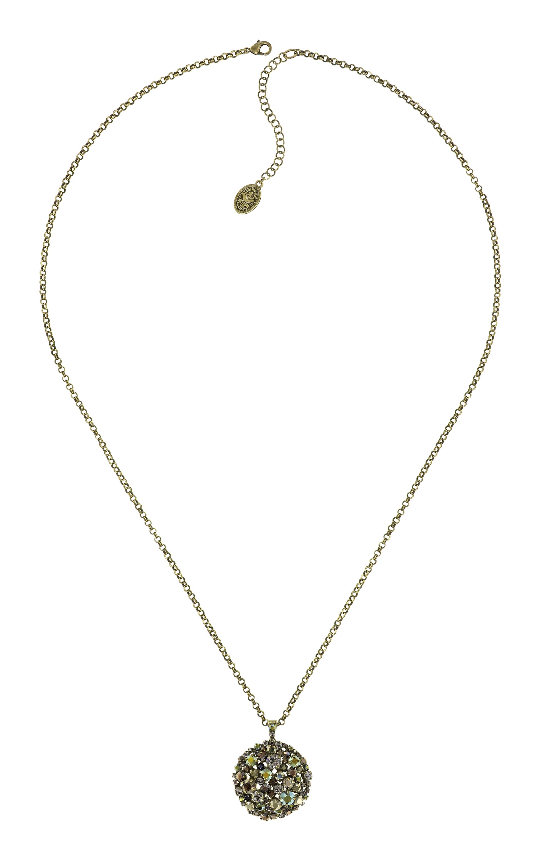 image for Necklace Pendant (Long) Ballroom khaki/brown  