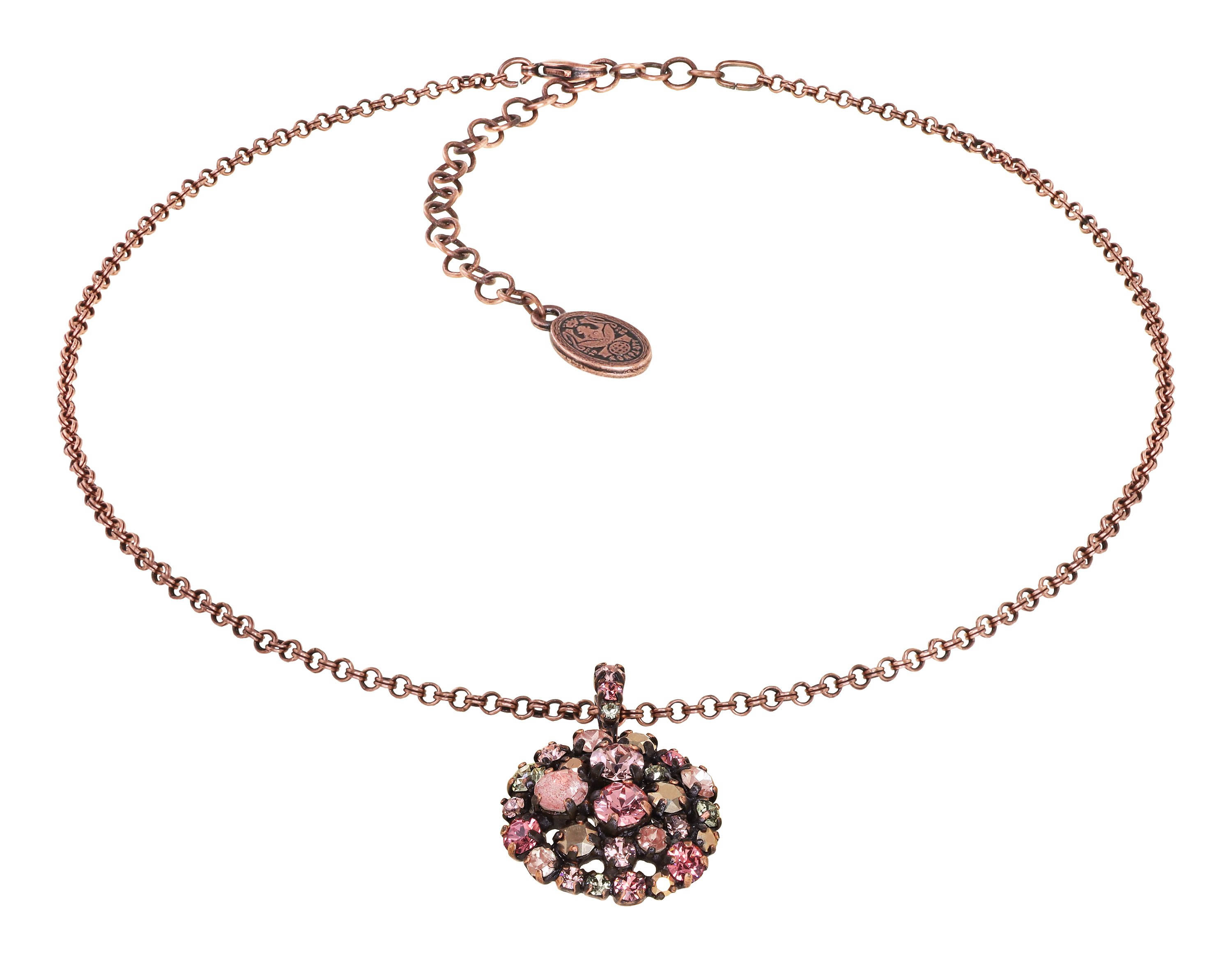 image for Necklace Pendant Ballroom Pink  