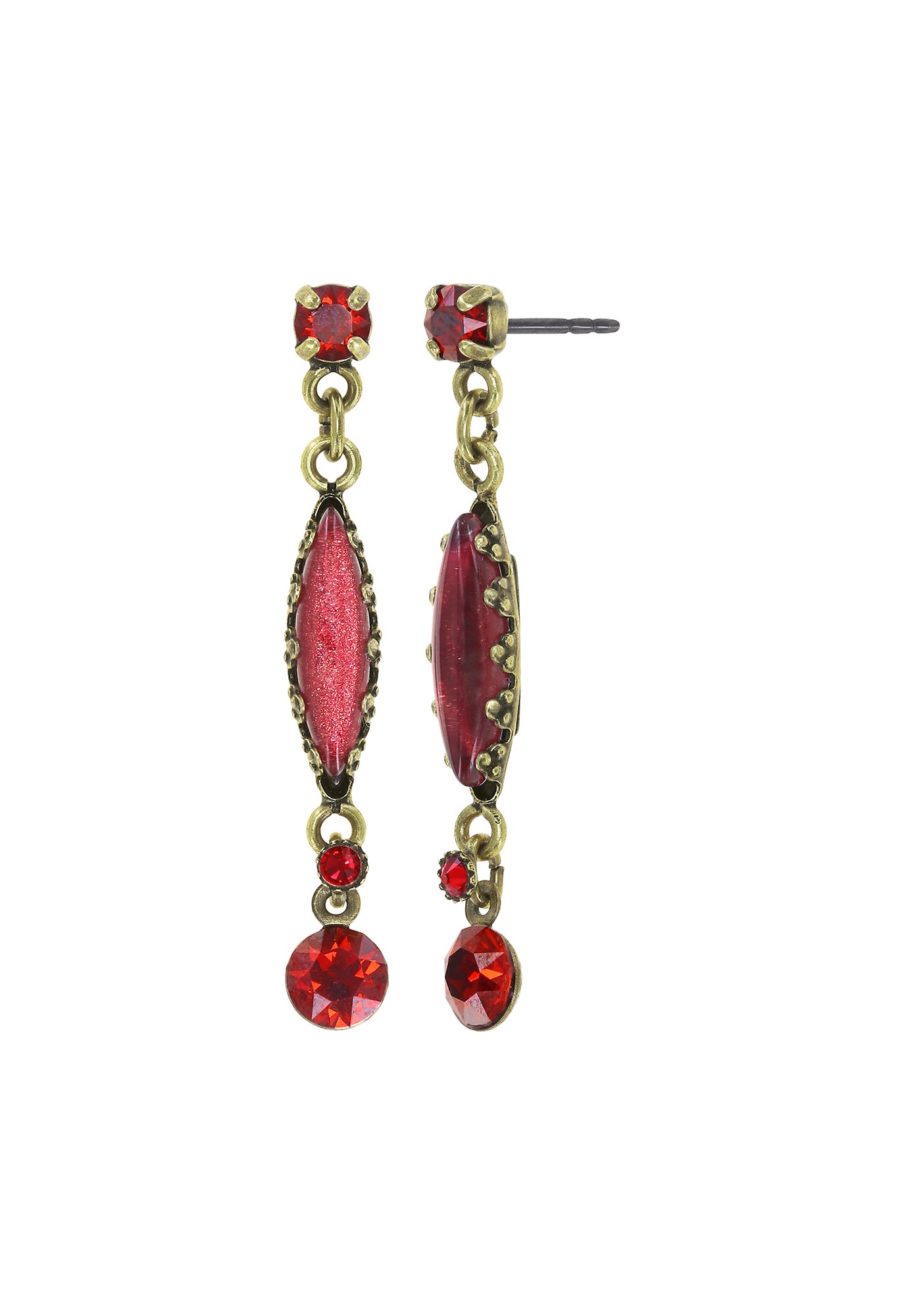 image pour Clou d'oreille pendant Daily Desire Rouge  