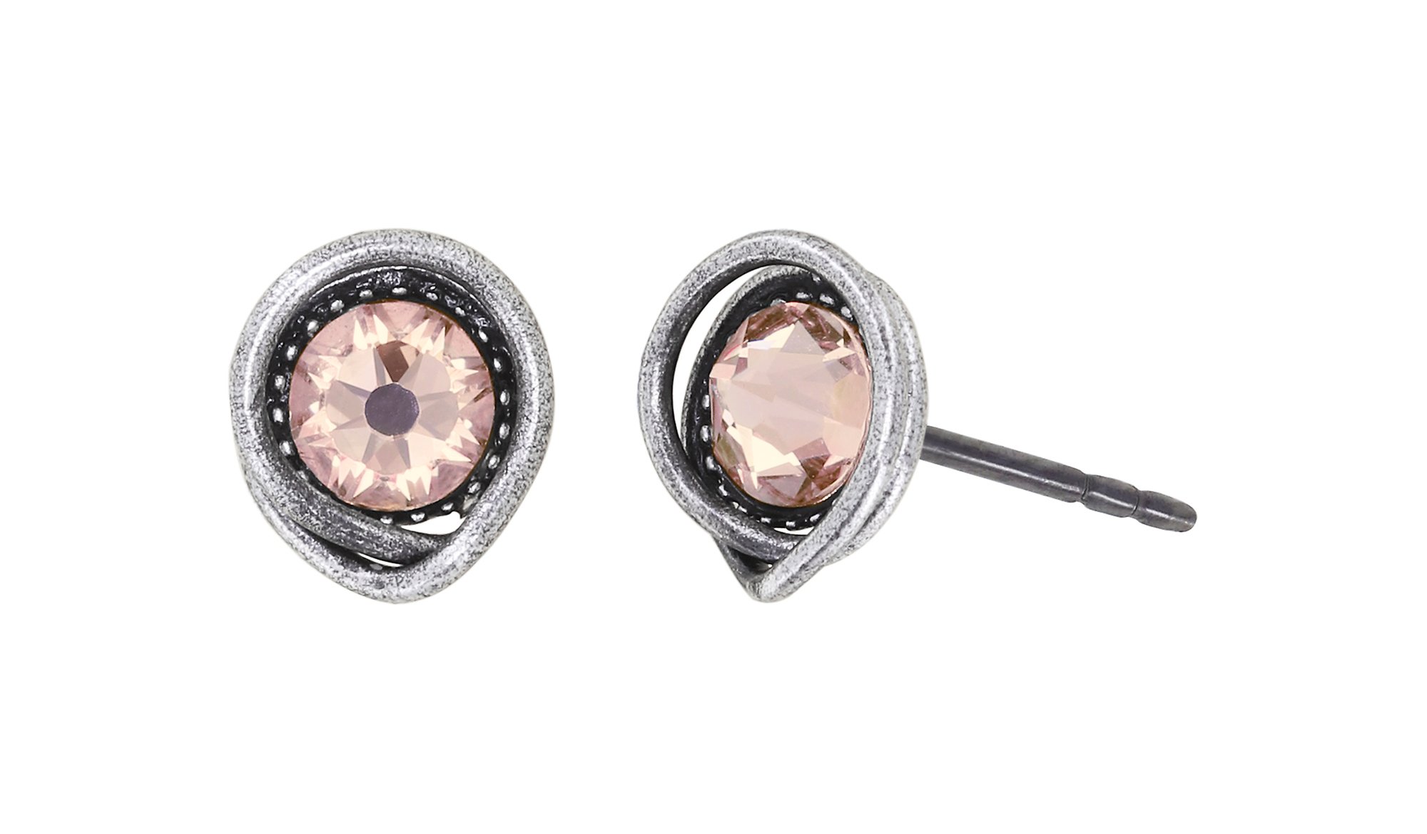 image pour Clou d'oreille Sparkle Twist Beige lt. gold quartz SS 20