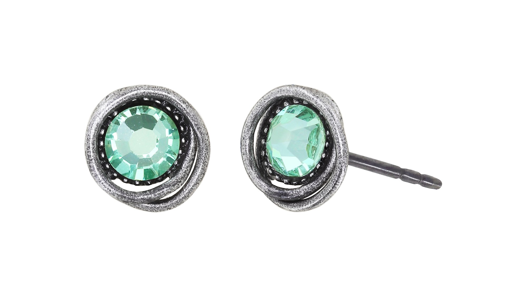 image pour Clou d'oreille Sparkle Twist Vert chrysolite SS 20