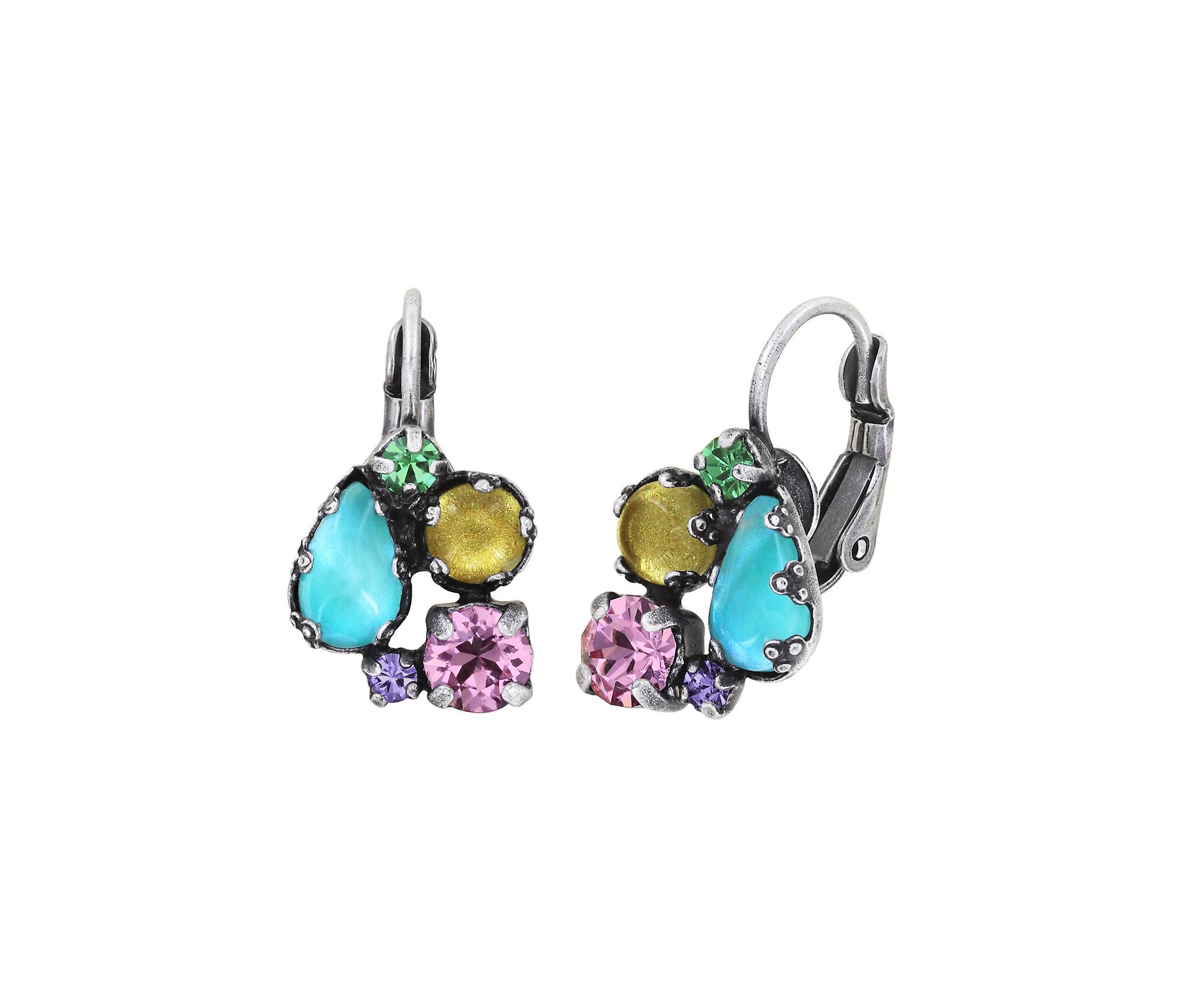 image pour Boucles d'oreilles Eurowire Jelly Star Multi Pastel  