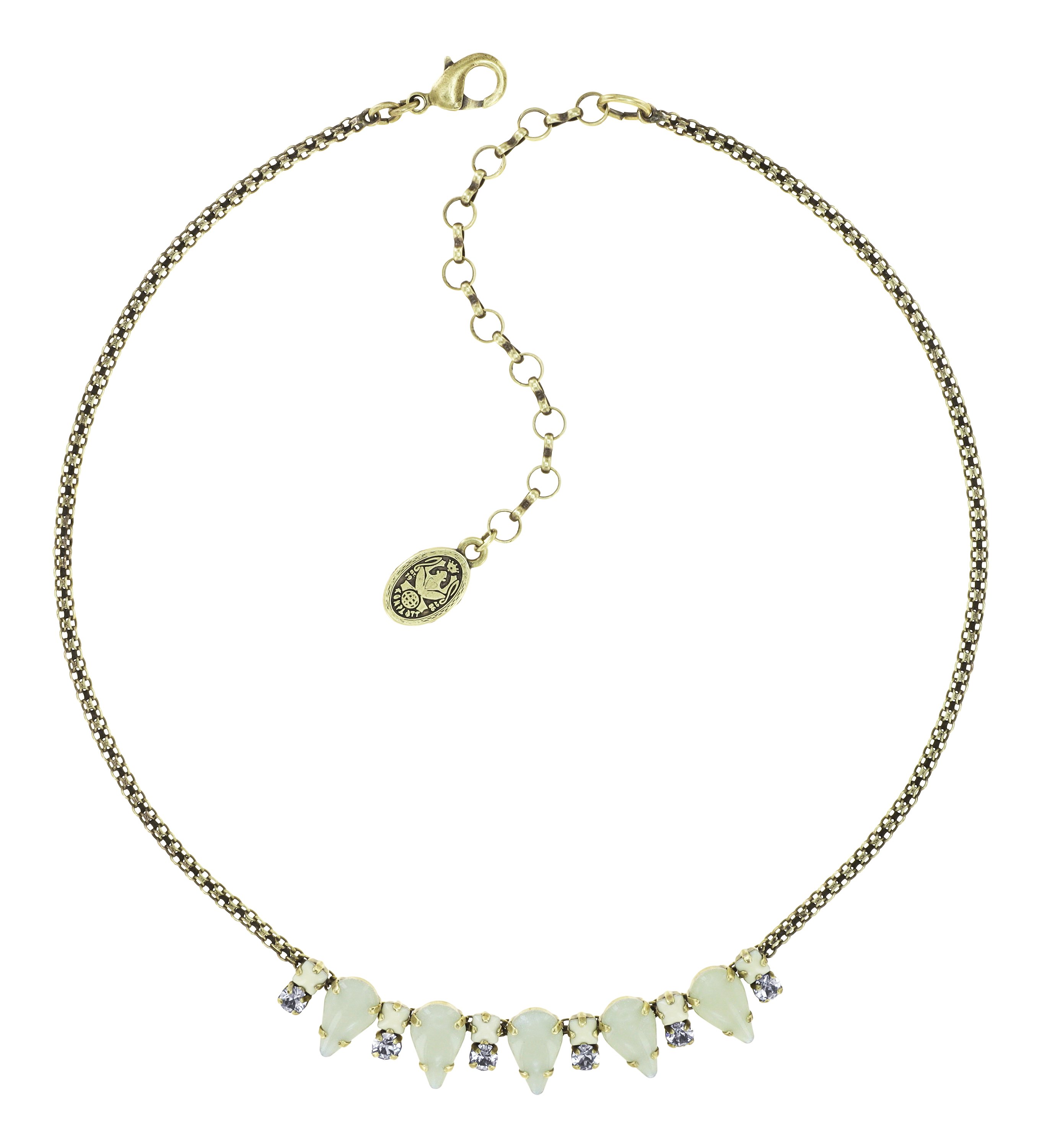 image pour Collier Vichy Blanc  