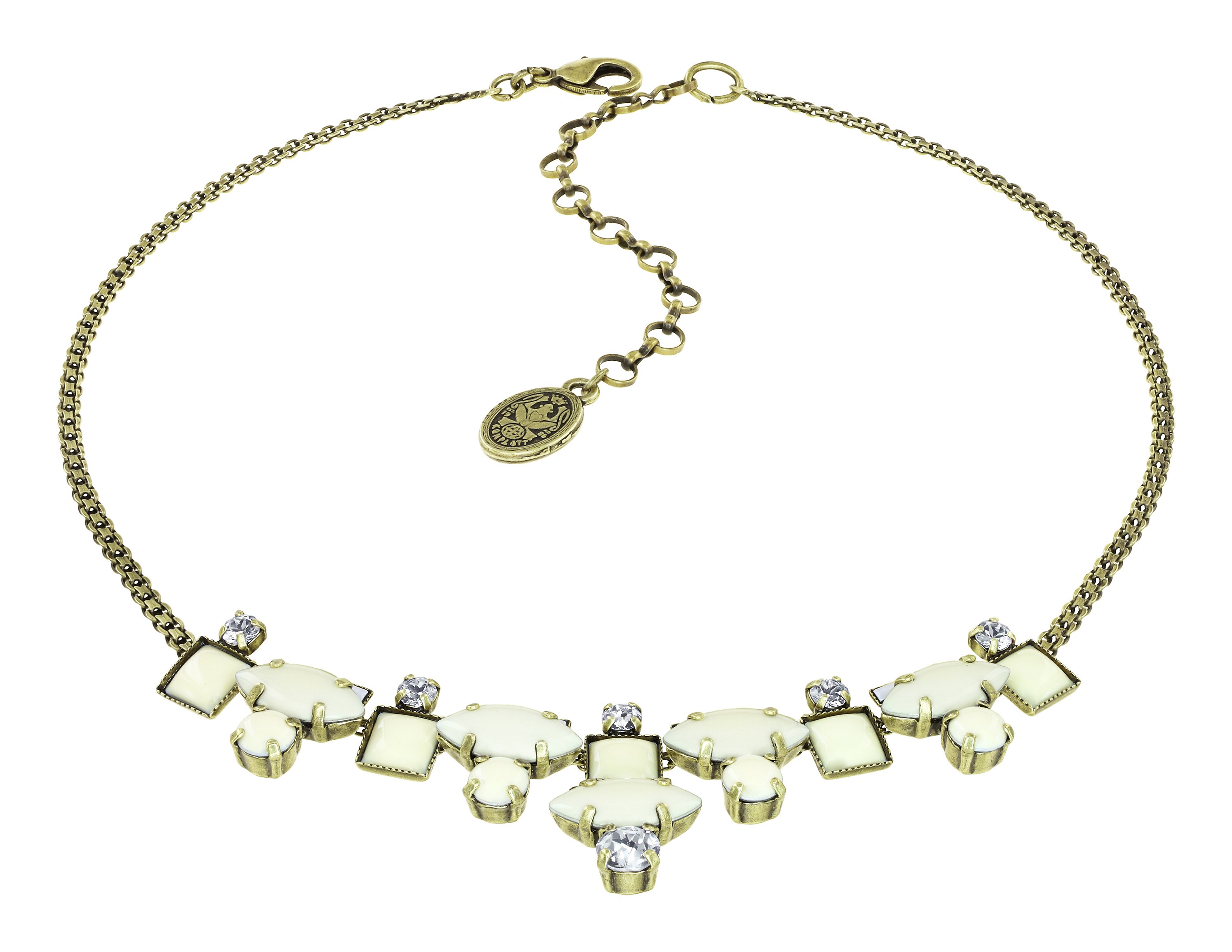 image pour Collier Vichy Blanc  