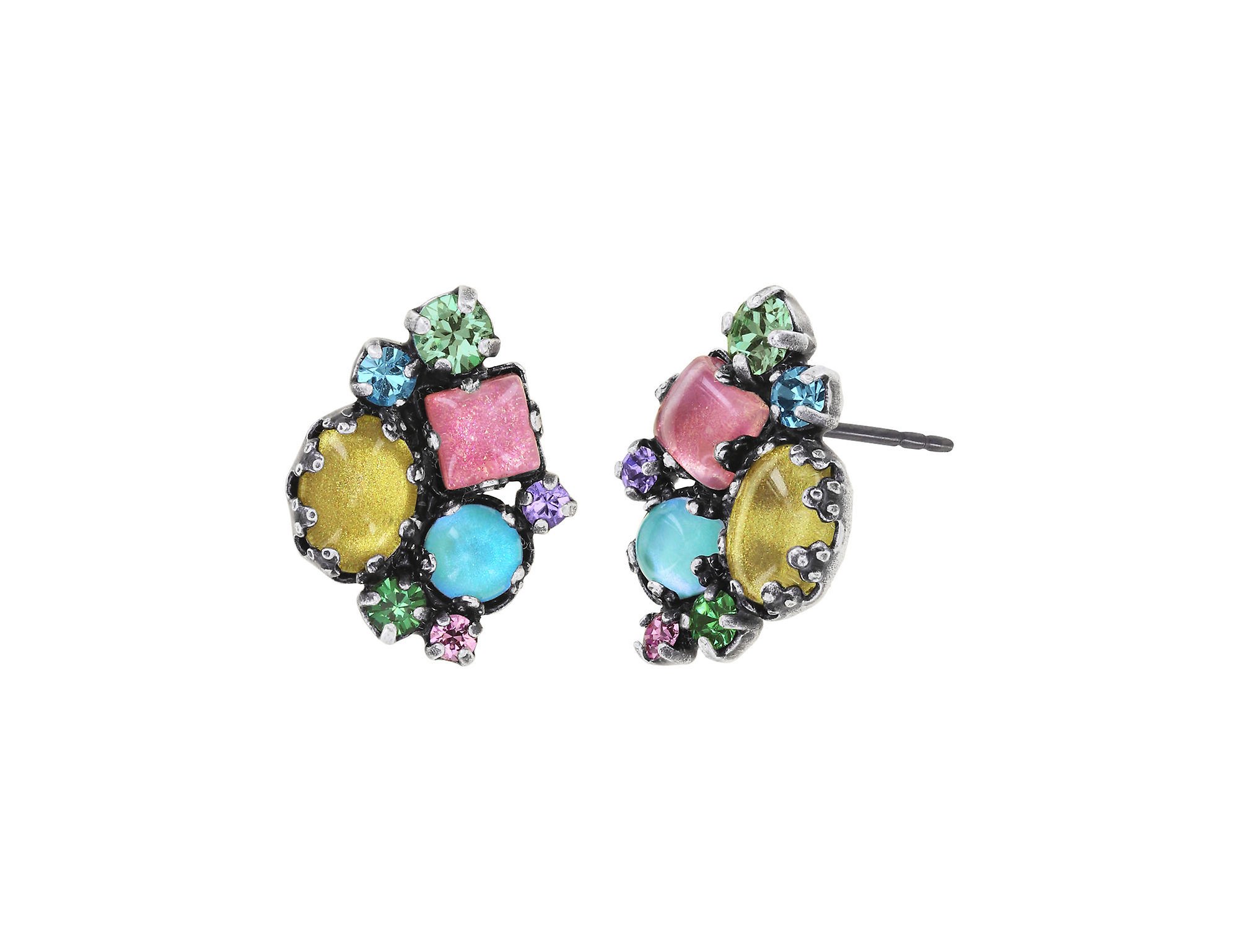 image pour Clou d'oreille Jelly Star Multi Pastel  