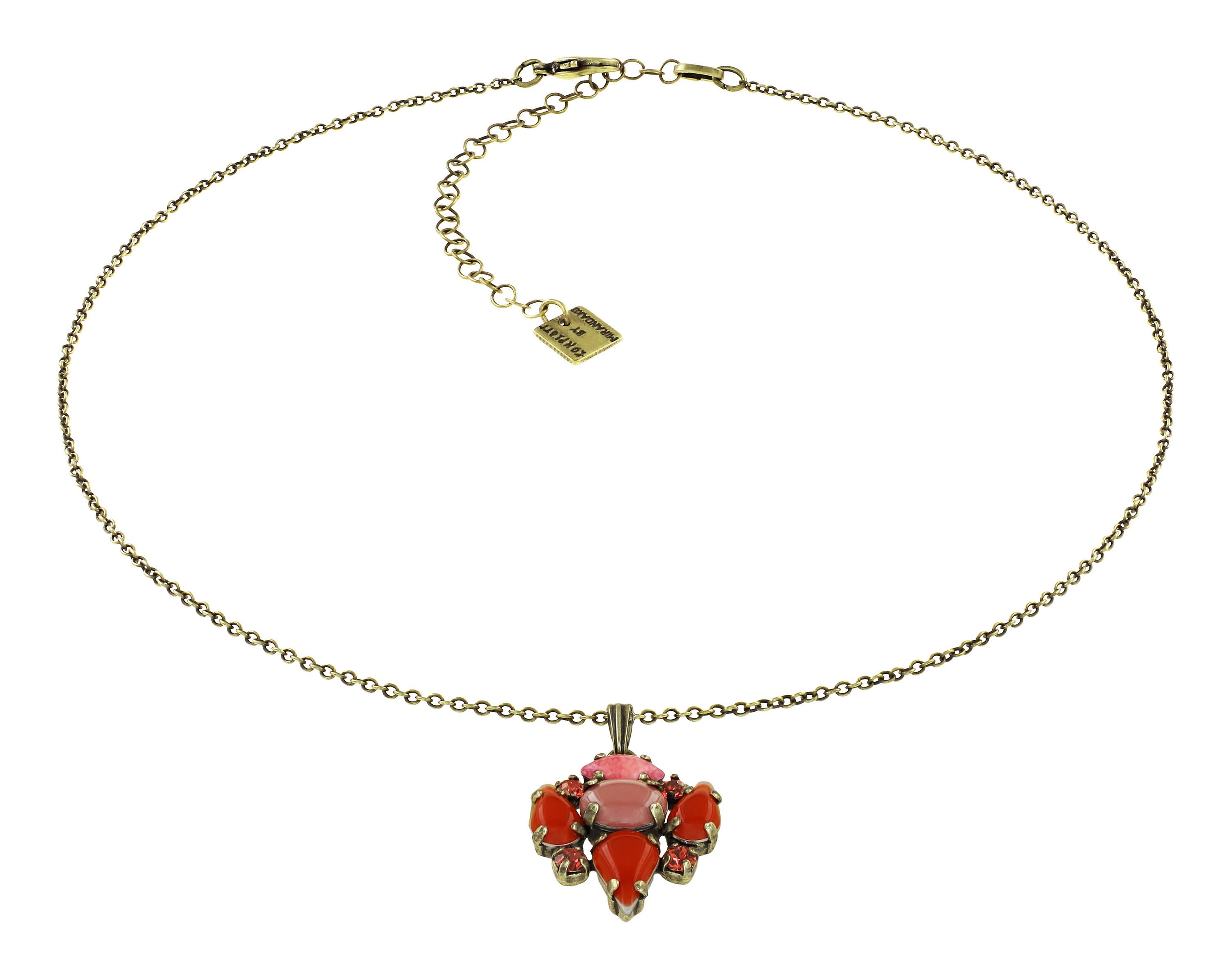 image pour Collier pendant Vichy Coralline  