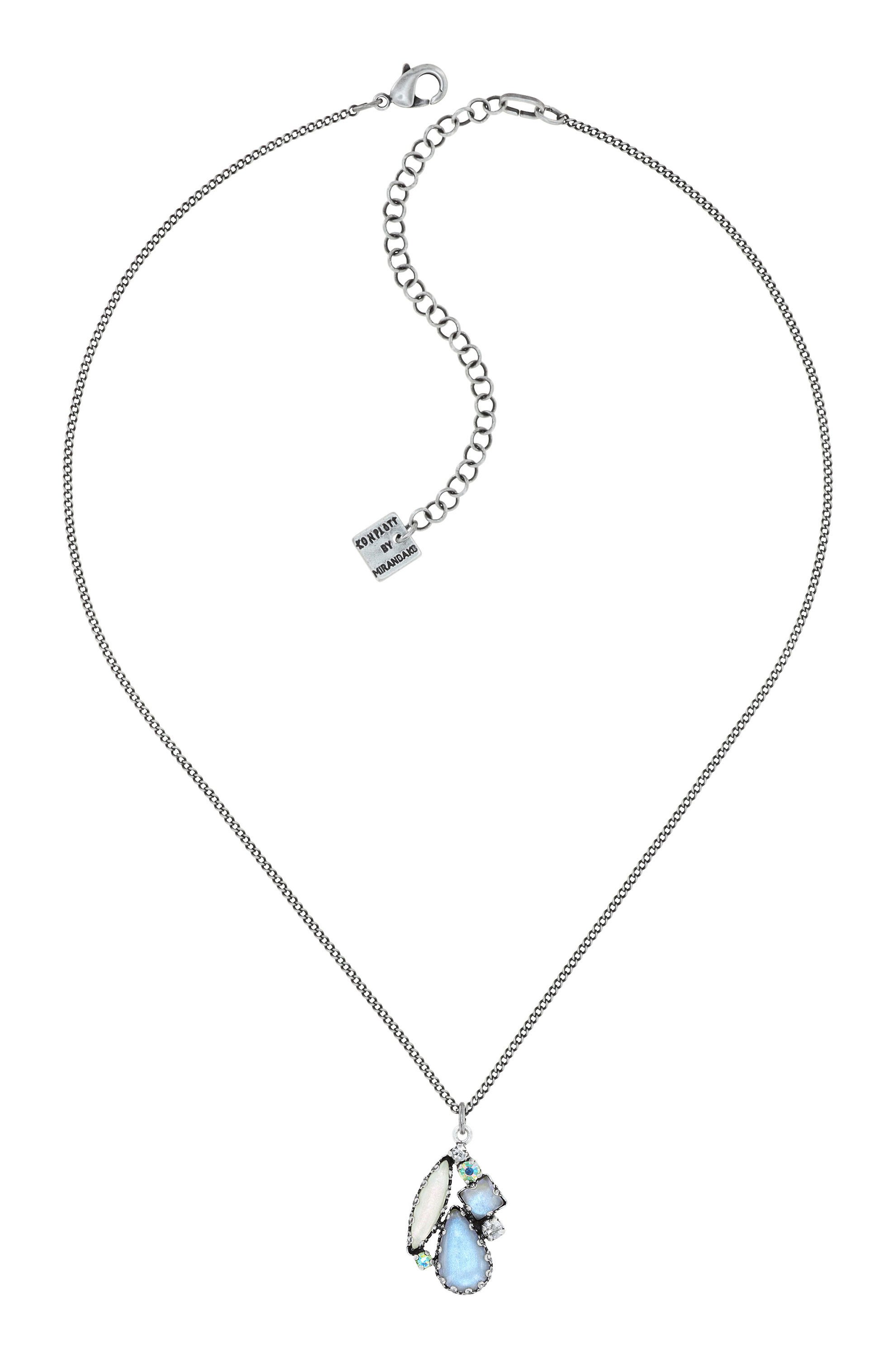 image pour Collier pendant Jelly Star Blanc  