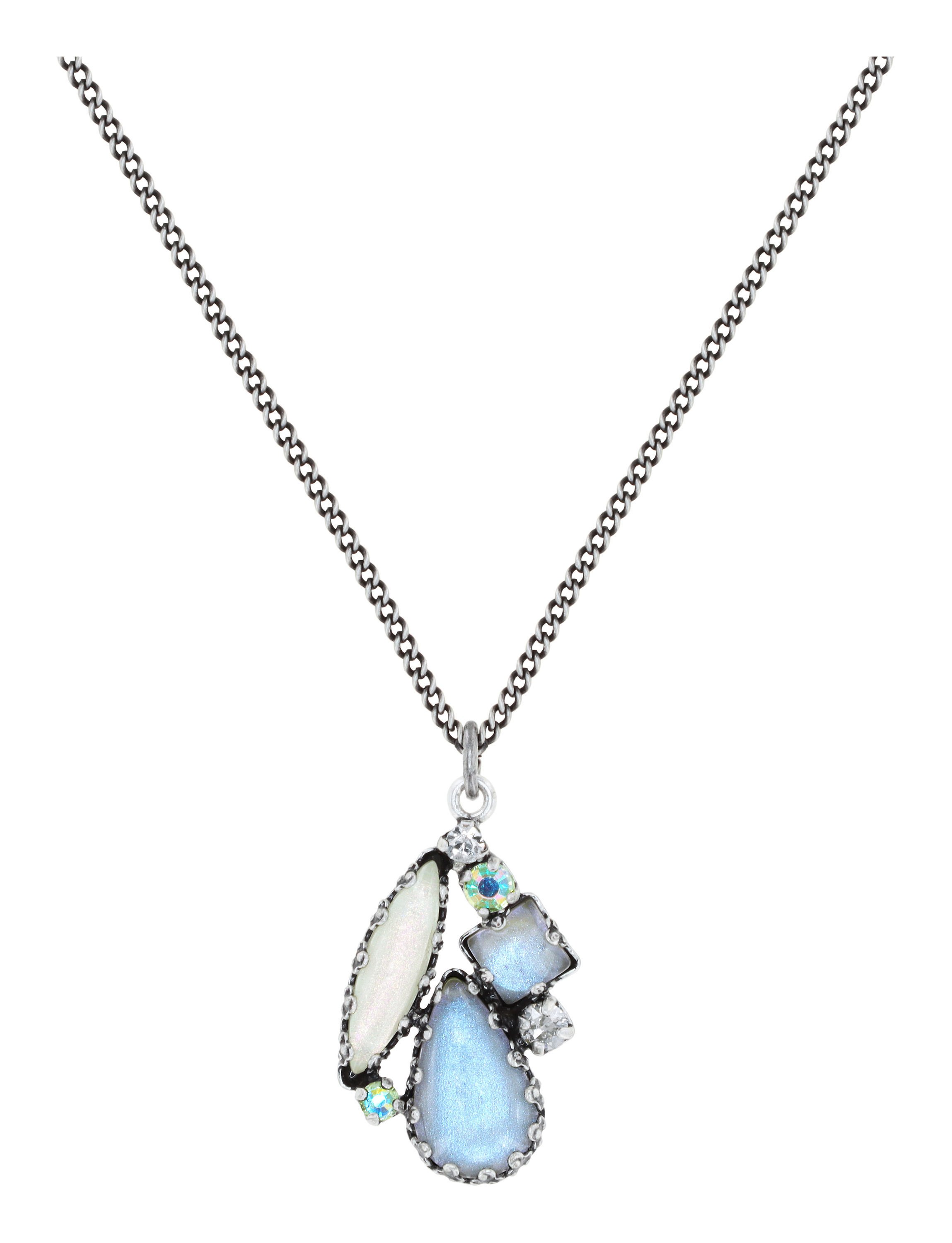 image for Necklace Pendant Jelly Star White  