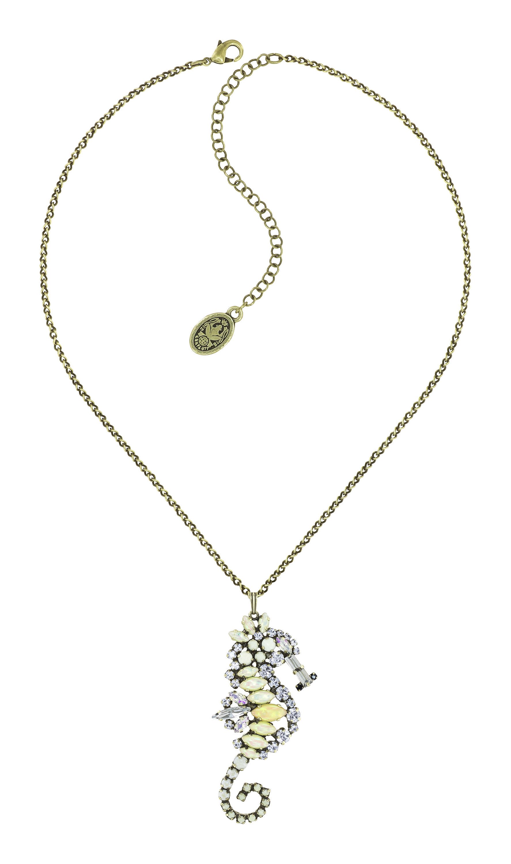 image for Necklace Pendant Beach to Bar White  