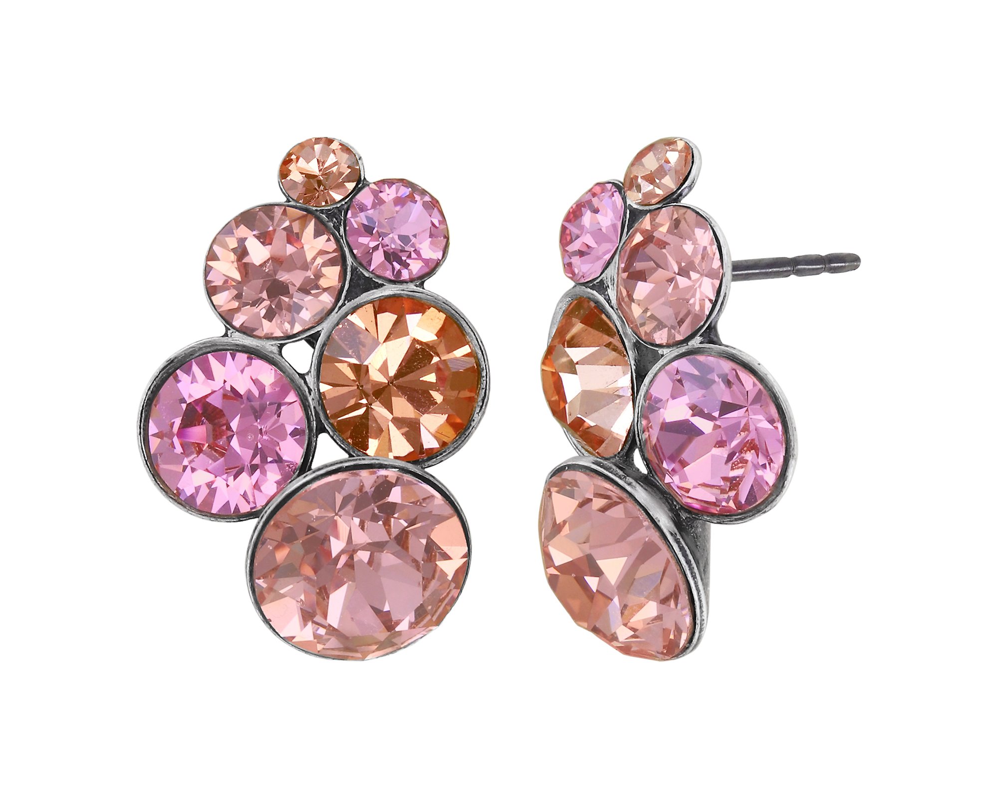 Bild für Ohrstecker Petit Glamour Beige / Pink  