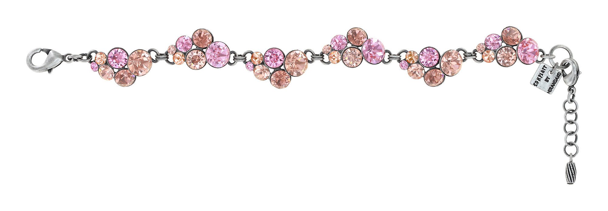 image pour Bracelet Petit Glamour Beige / Rose  