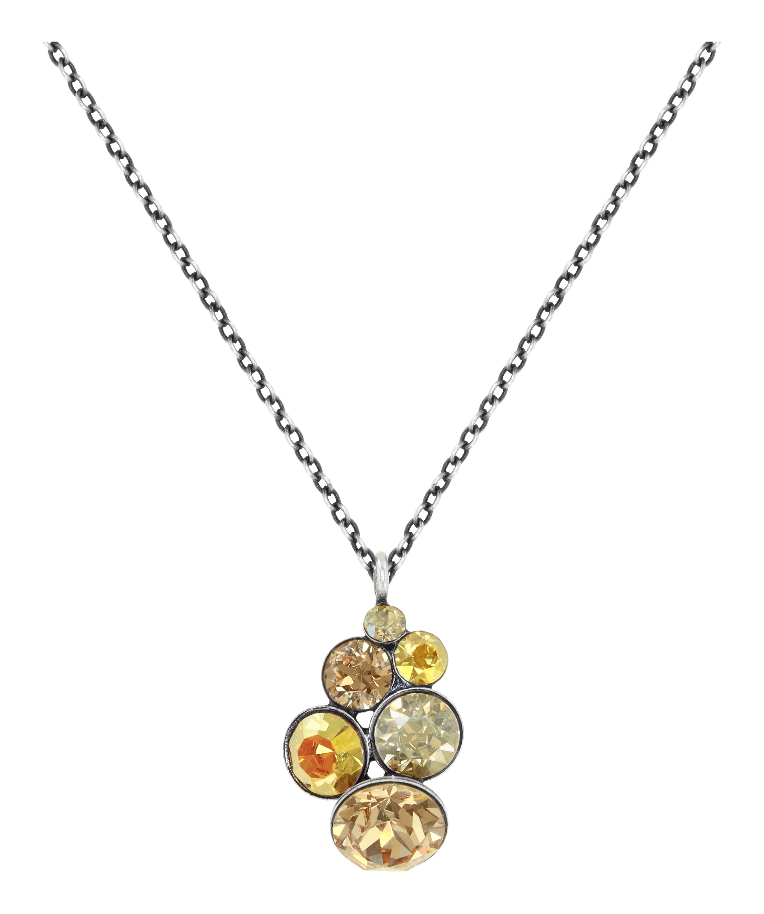 image for Necklace Pendant Petit Glamour Brown  