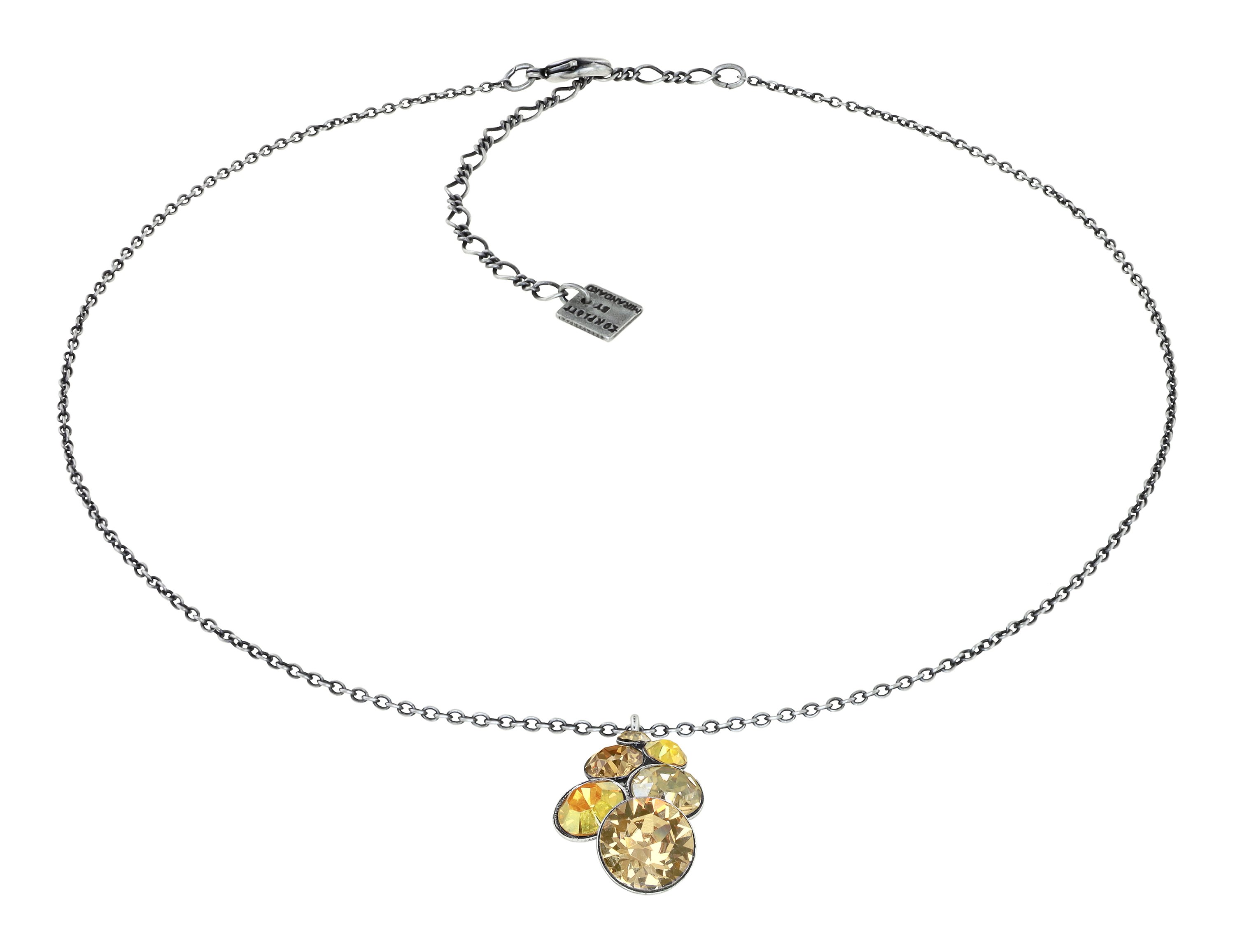 image for Necklace Pendant Petit Glamour Brown  