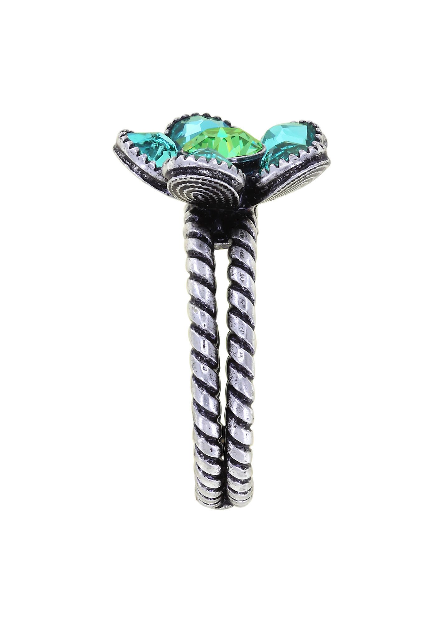 image for Ring Lost Garden Blue / Green  