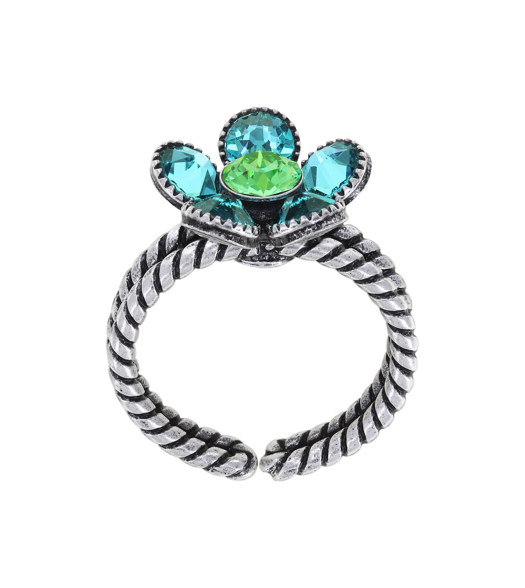 Bild für Ring Lost Garden Blau / Grün  