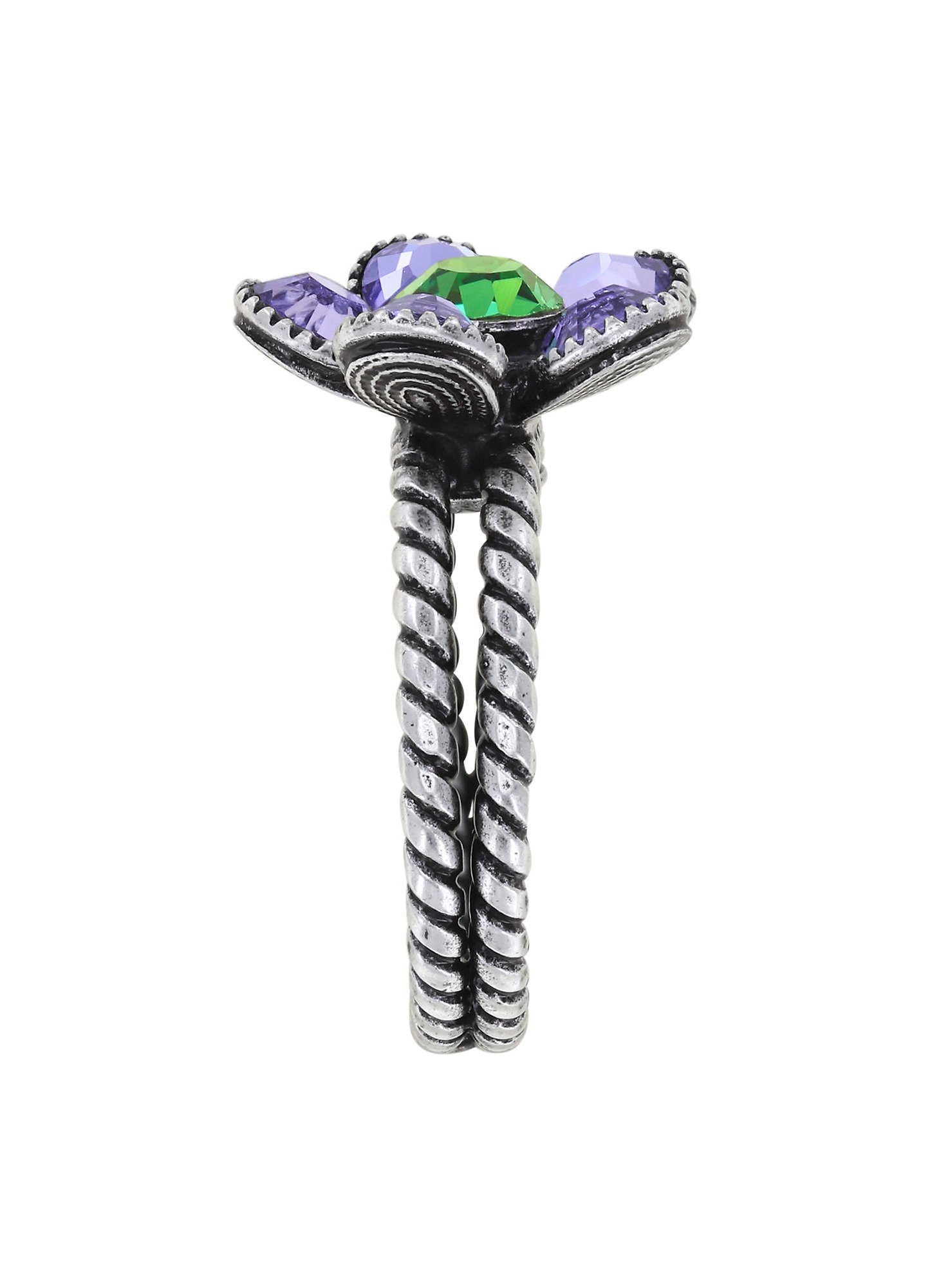 image for Ring Lost Garden Lila / Green  