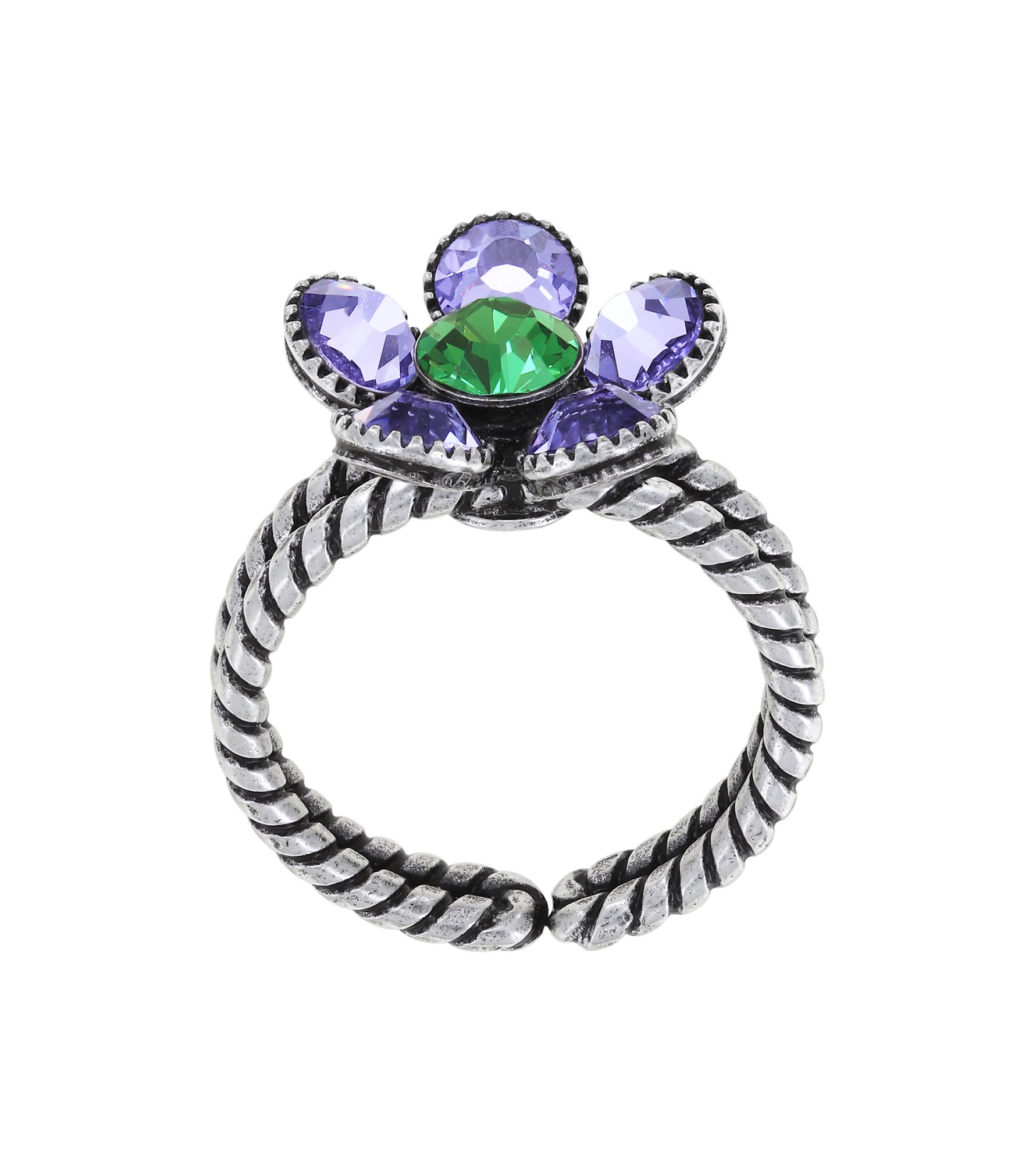 Bild für Ring Lost Garden Lila / Grün  