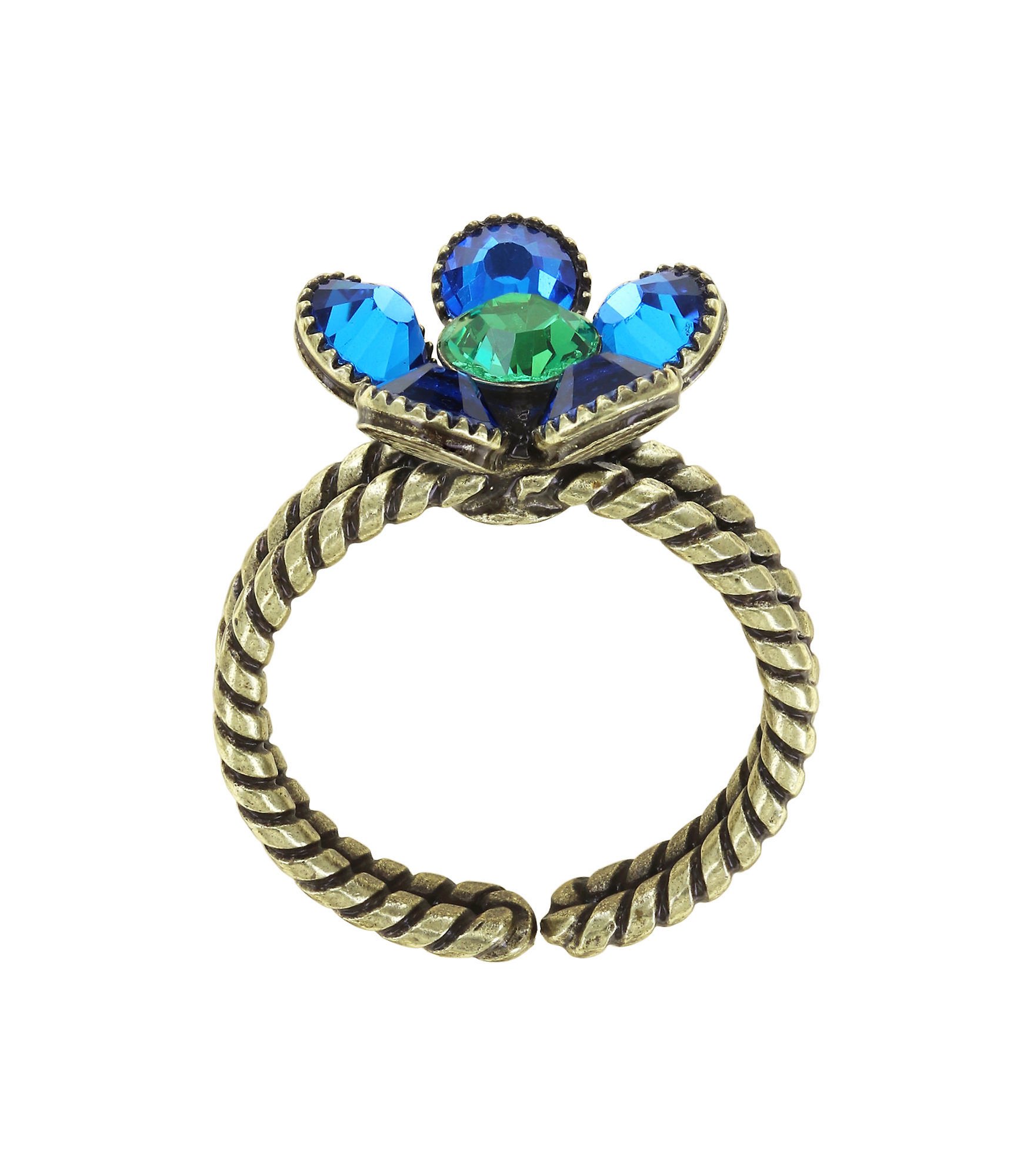 image pour Anneau Lost Garden Bleu / Vert  