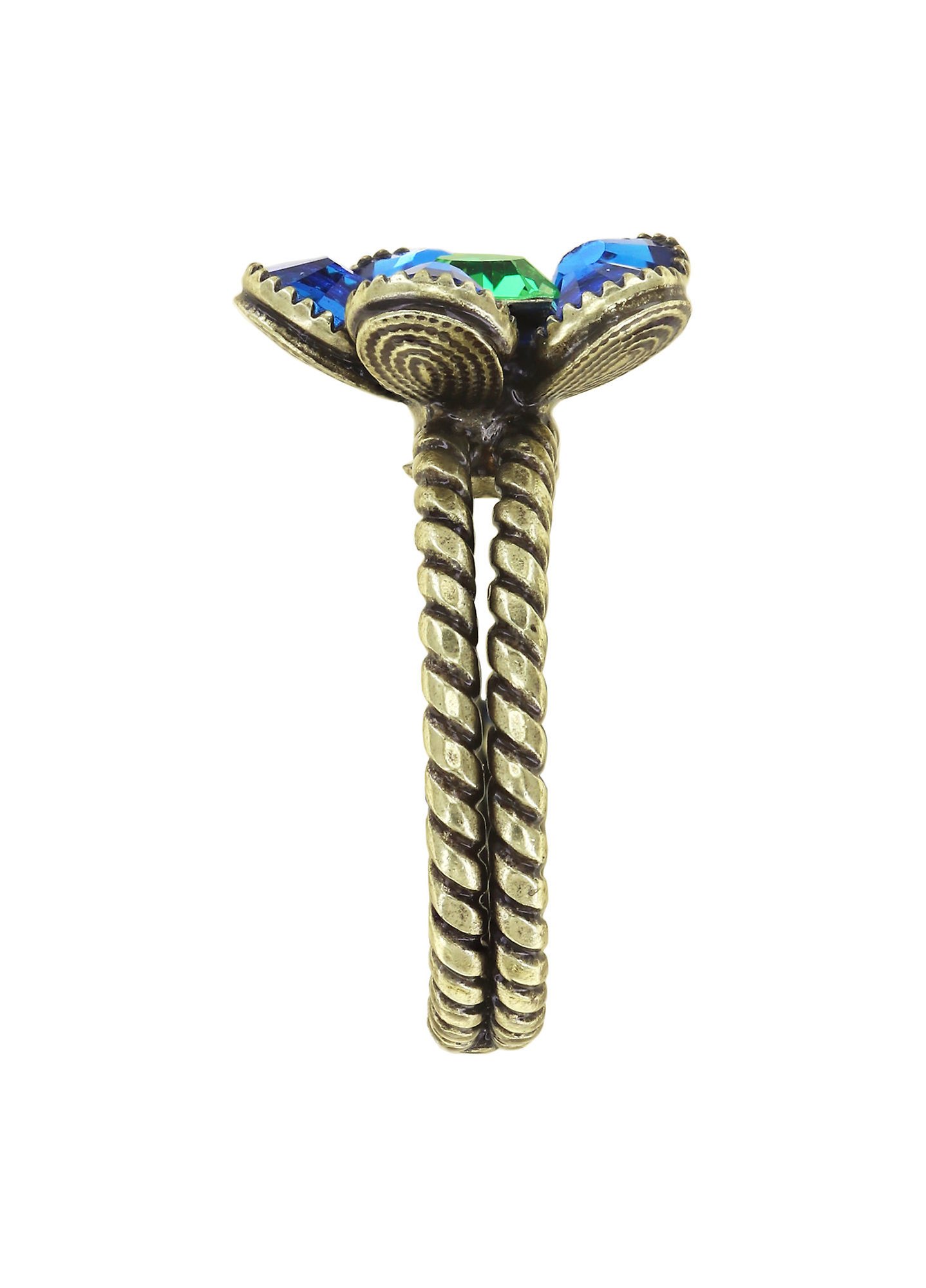 image for Ring Lost Garden Blue / Green  