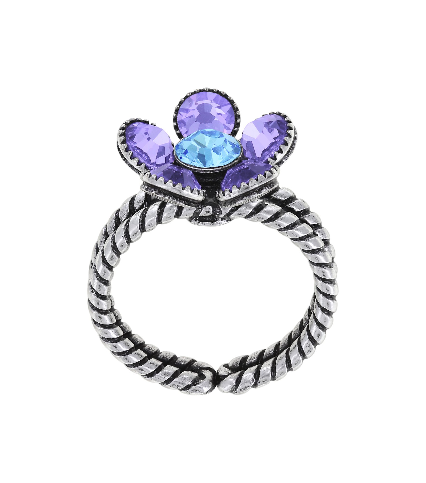 image for Ring Lost Garden Blue / Lila  