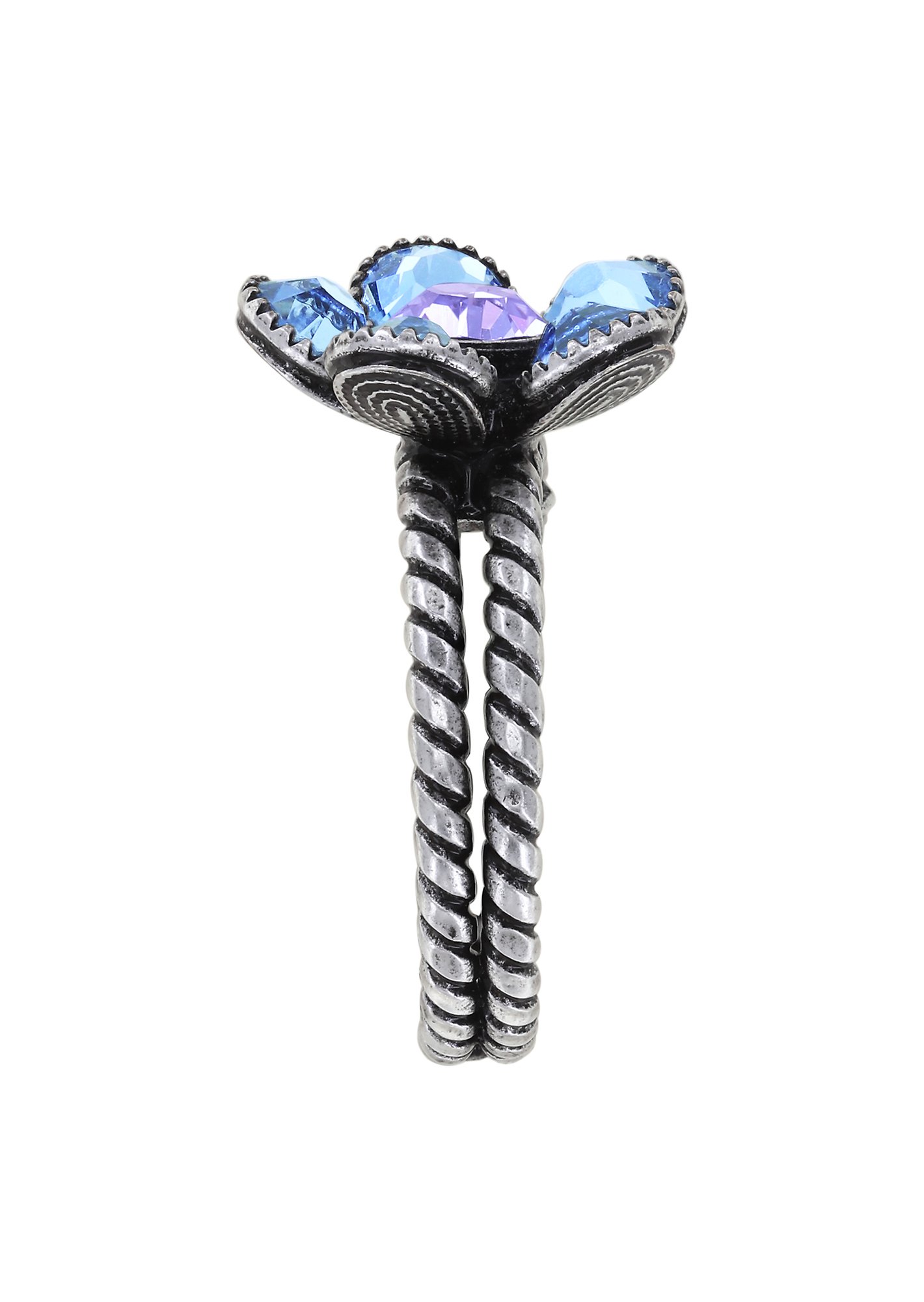 Bild für Ring Lost Garden Blau / Lila  